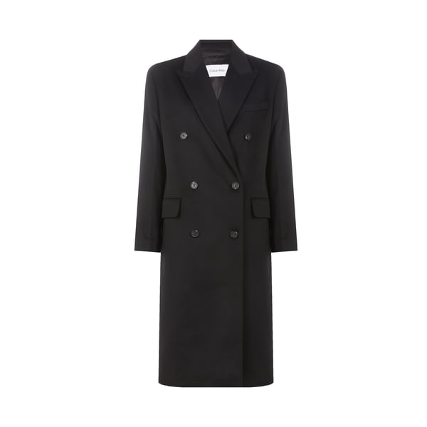 Manteau en laine mélangé