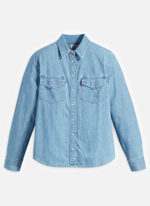 Chemise en jean discount cintrée femme levis