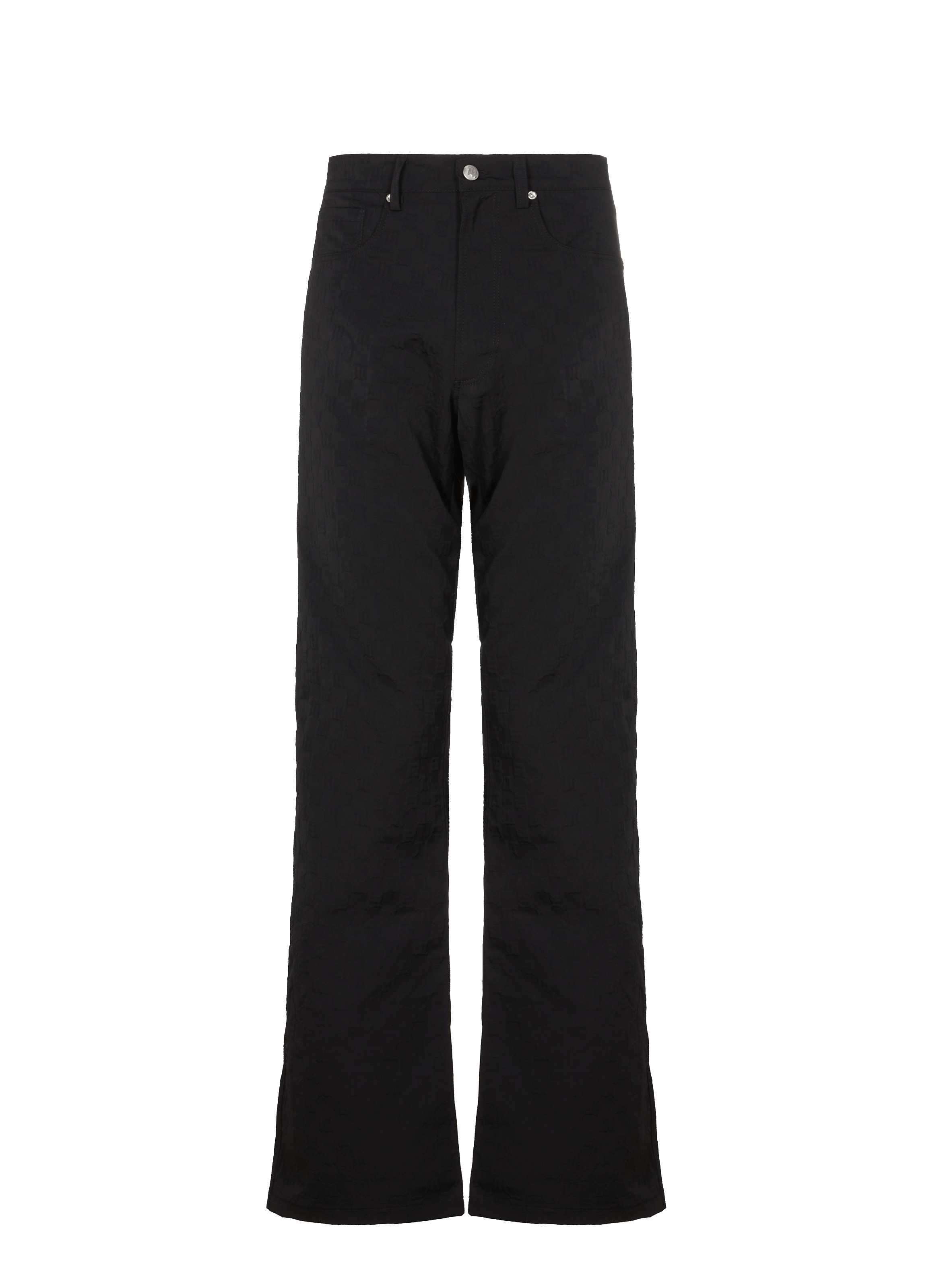 MISBHV Monogrammed trousers Black