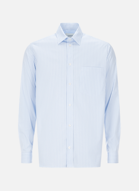 Striped cotton shirt Blue SEASON 1865 