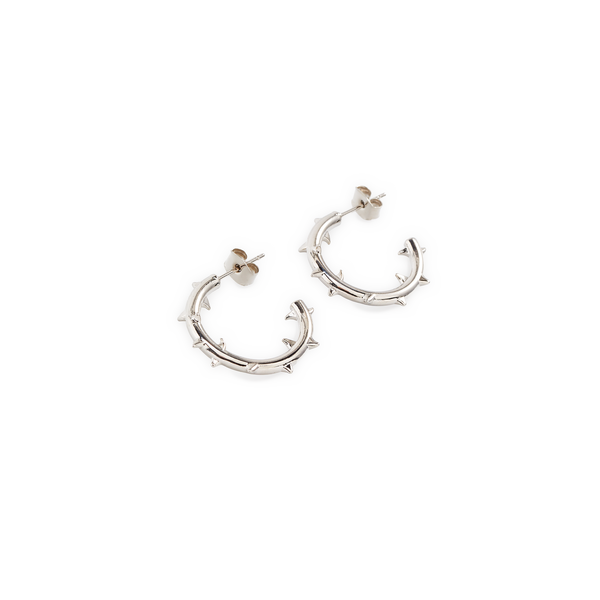 Justine Clenquet Brass Earrings In Metallic