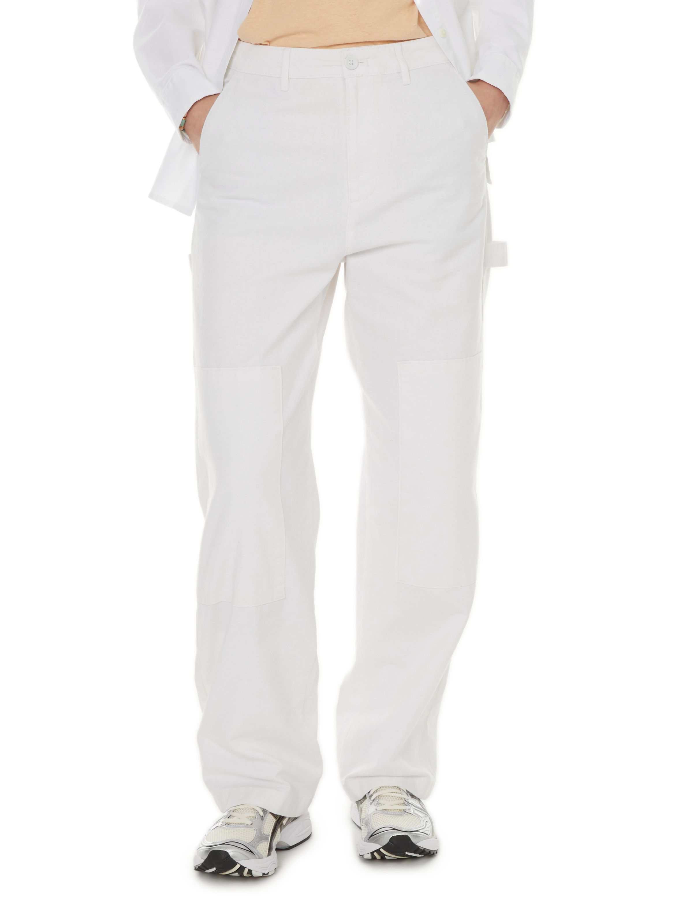 DOCKERS Pantalon cargo  Blanc