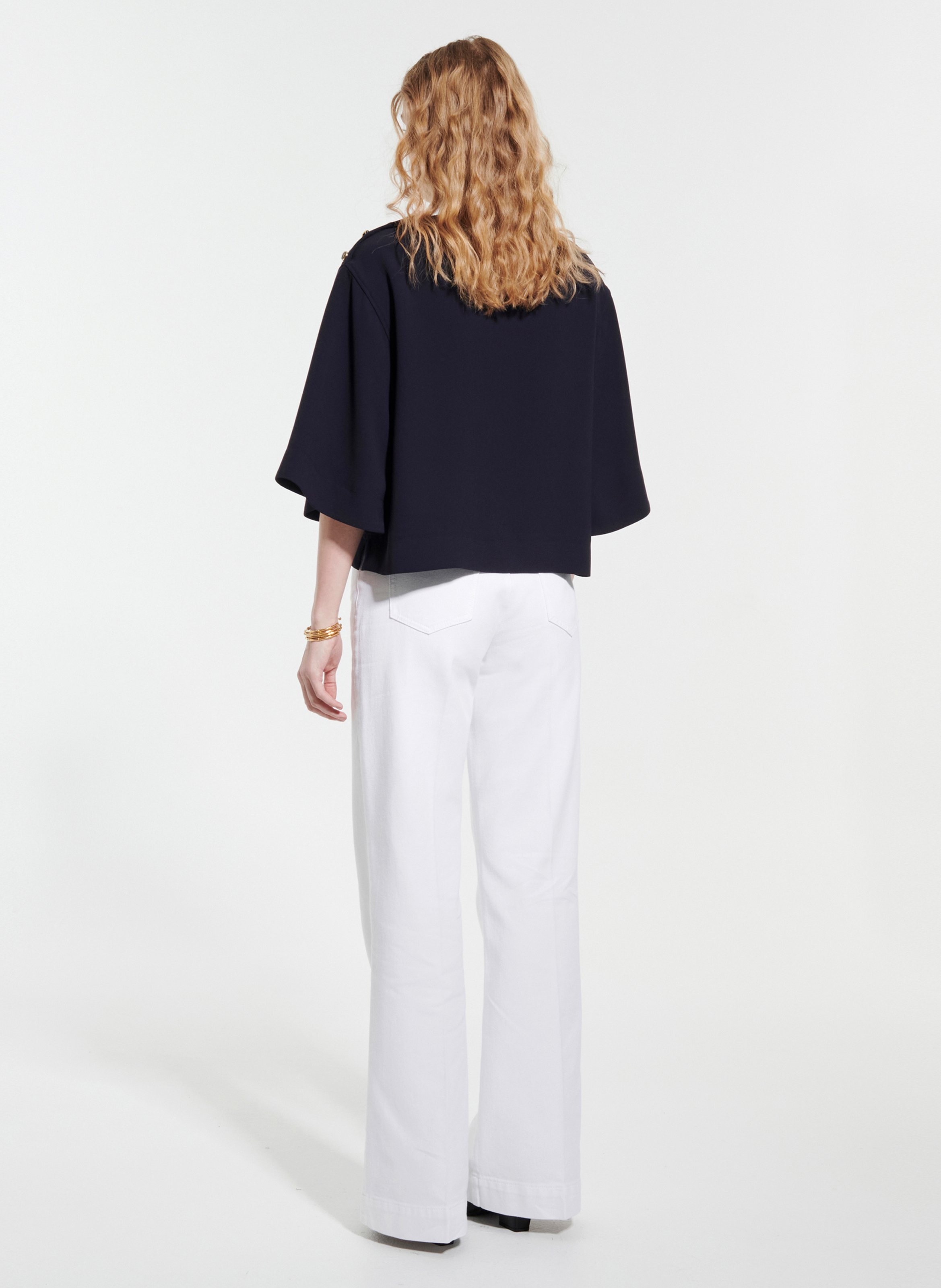 Jeans  jessie ZAPA Blanc