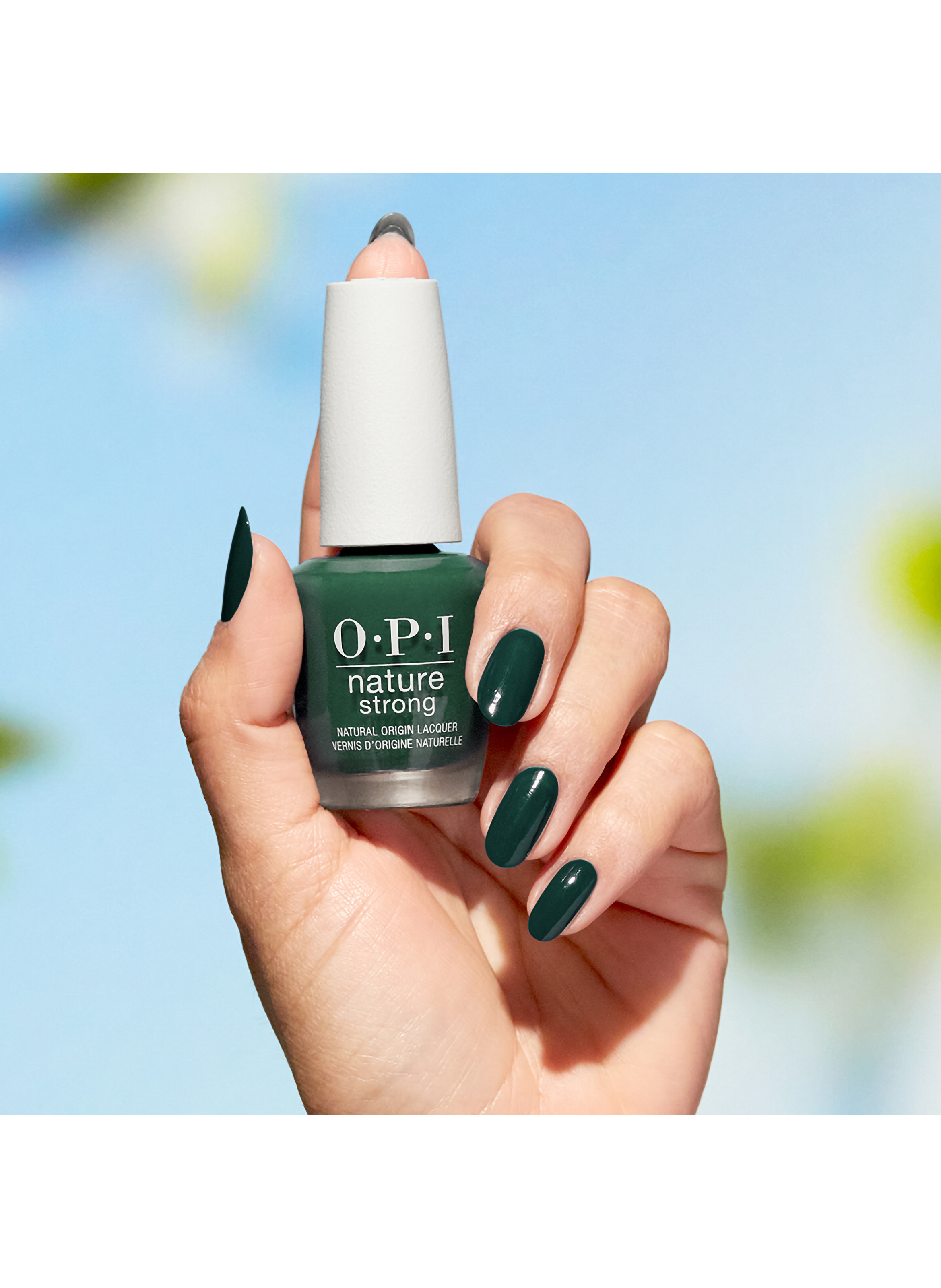 Leaf by Example - Nature Strong - Vegan Nail Polish OPI Vert