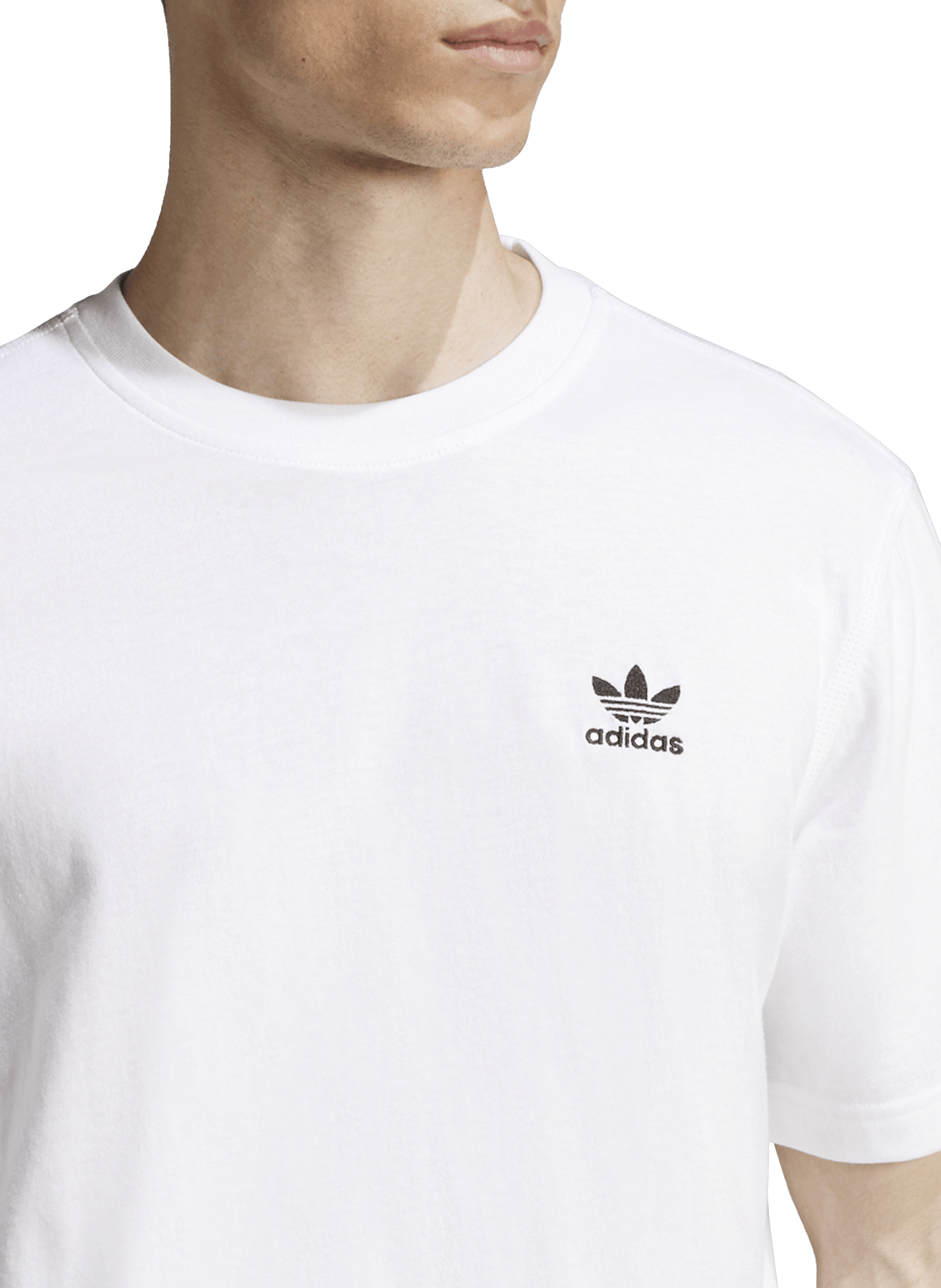Trefoils Essentials cotton T-shirt ADIDAS White