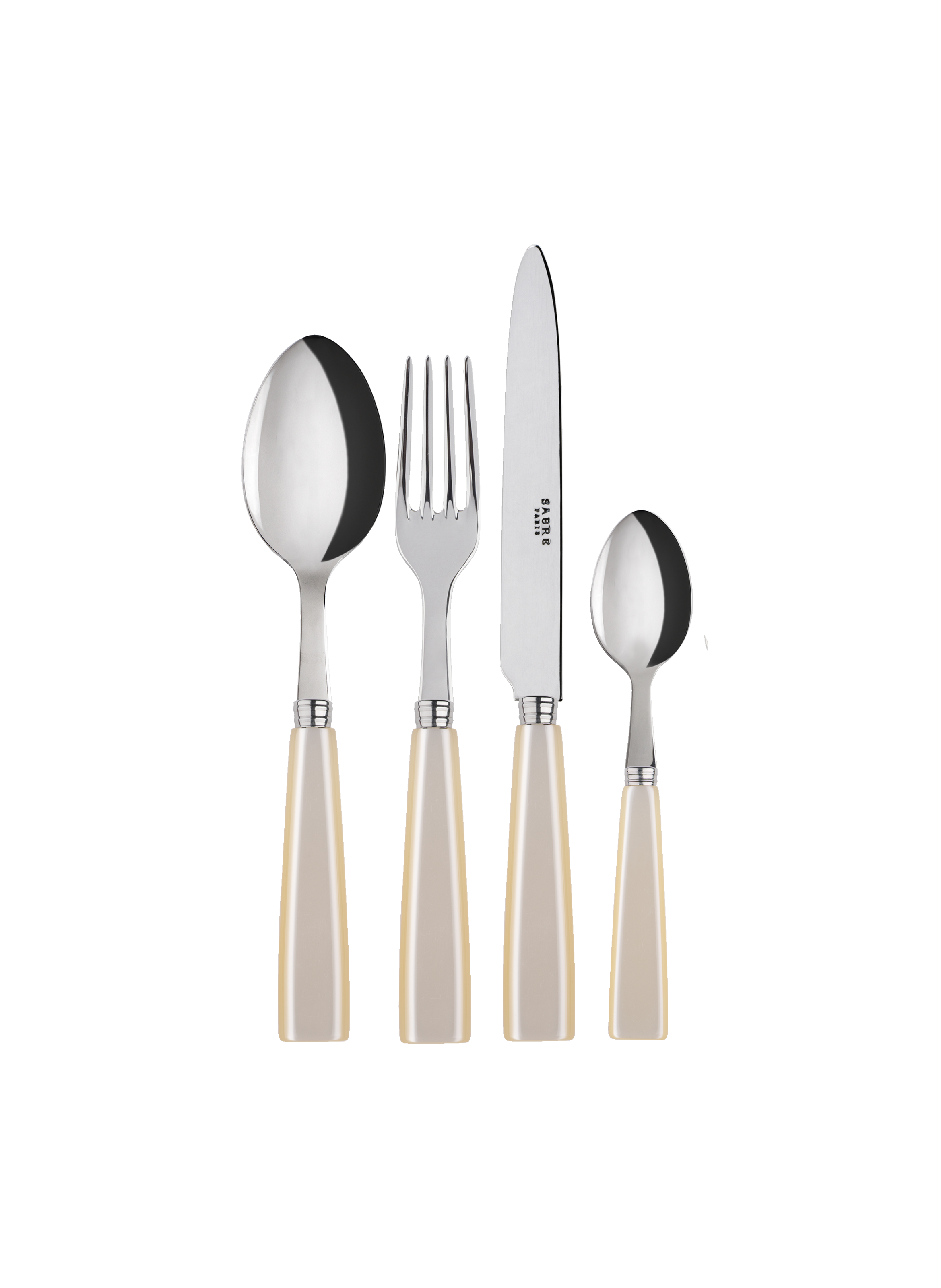 Set de 4 couverts de table, icône  Nacre