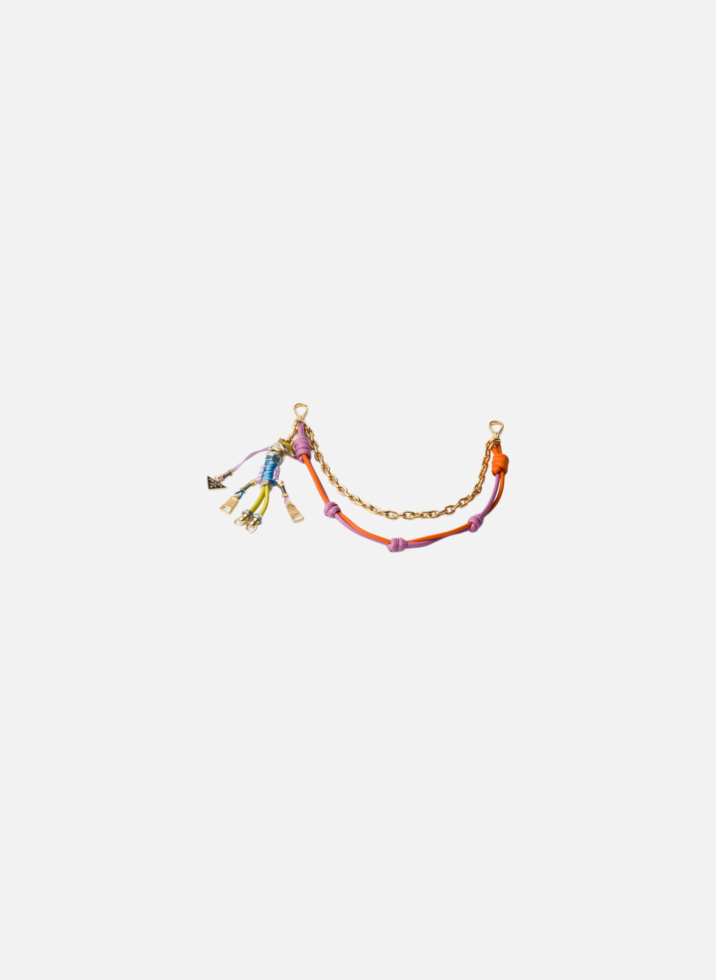 Charm porte-clés pop strings PRADA Jaune