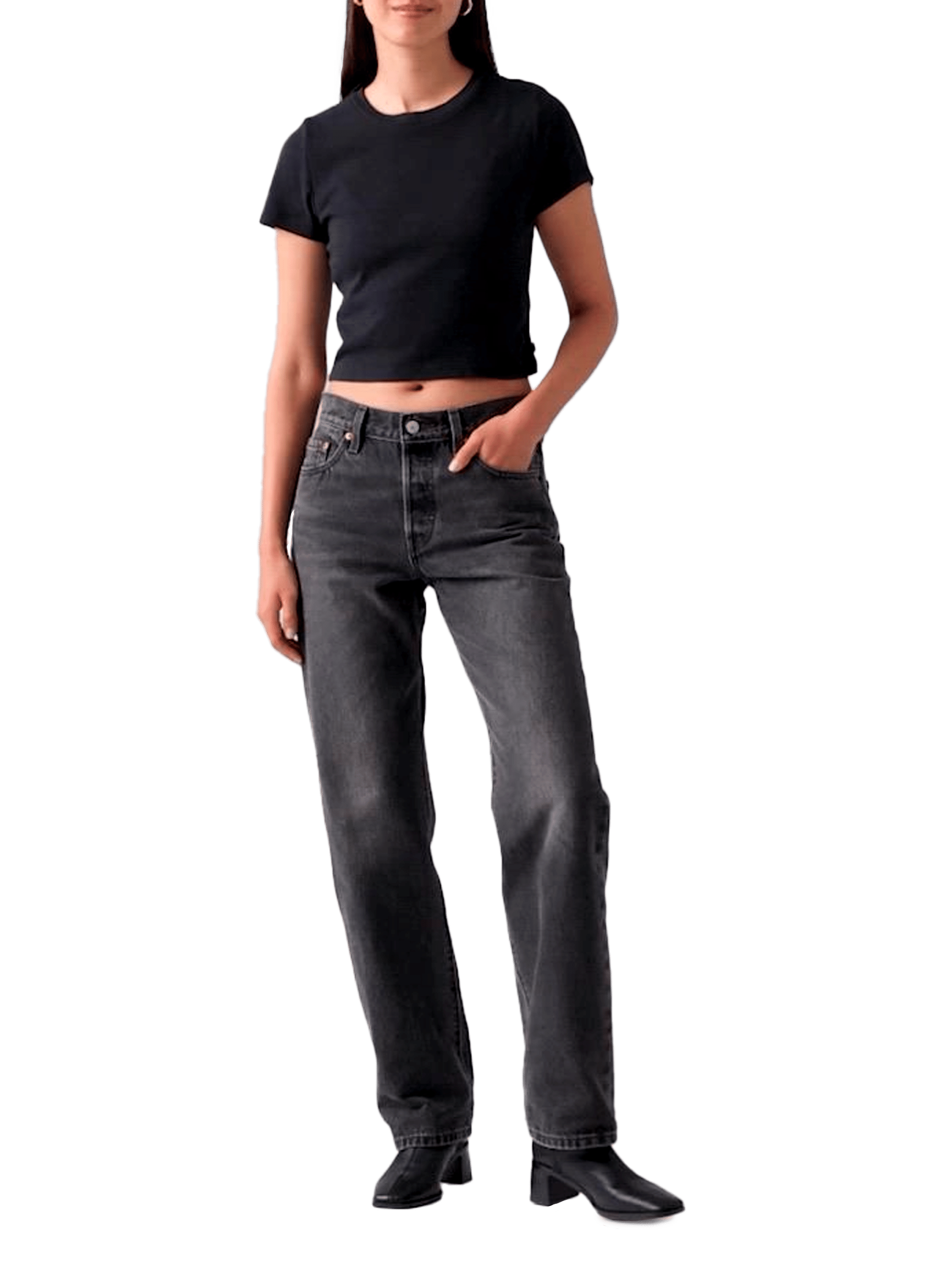 T-shirt en coton LEVI&#039;S Noir