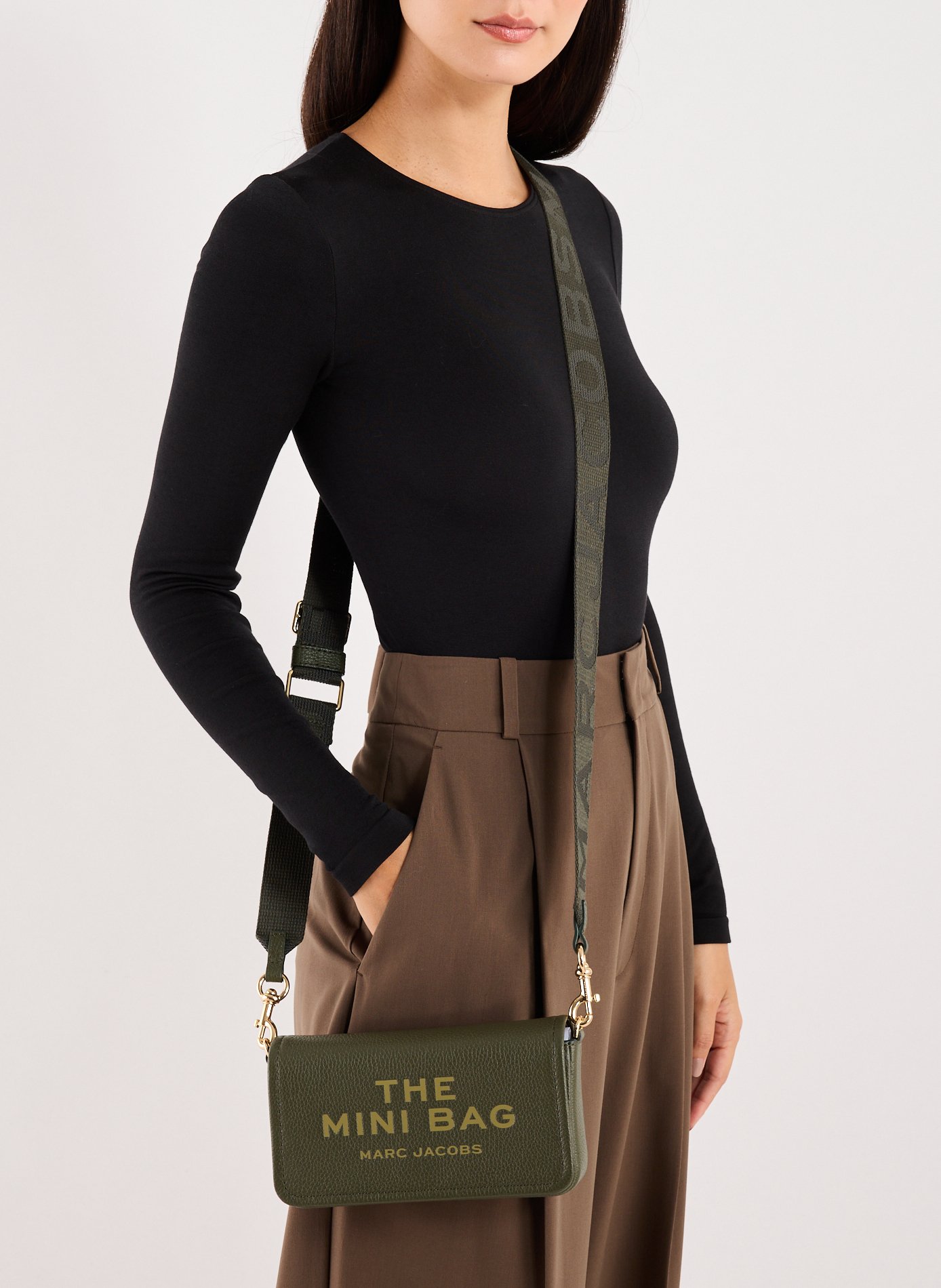 Sac à bandoulière en cuir MARC JACOBS Vert