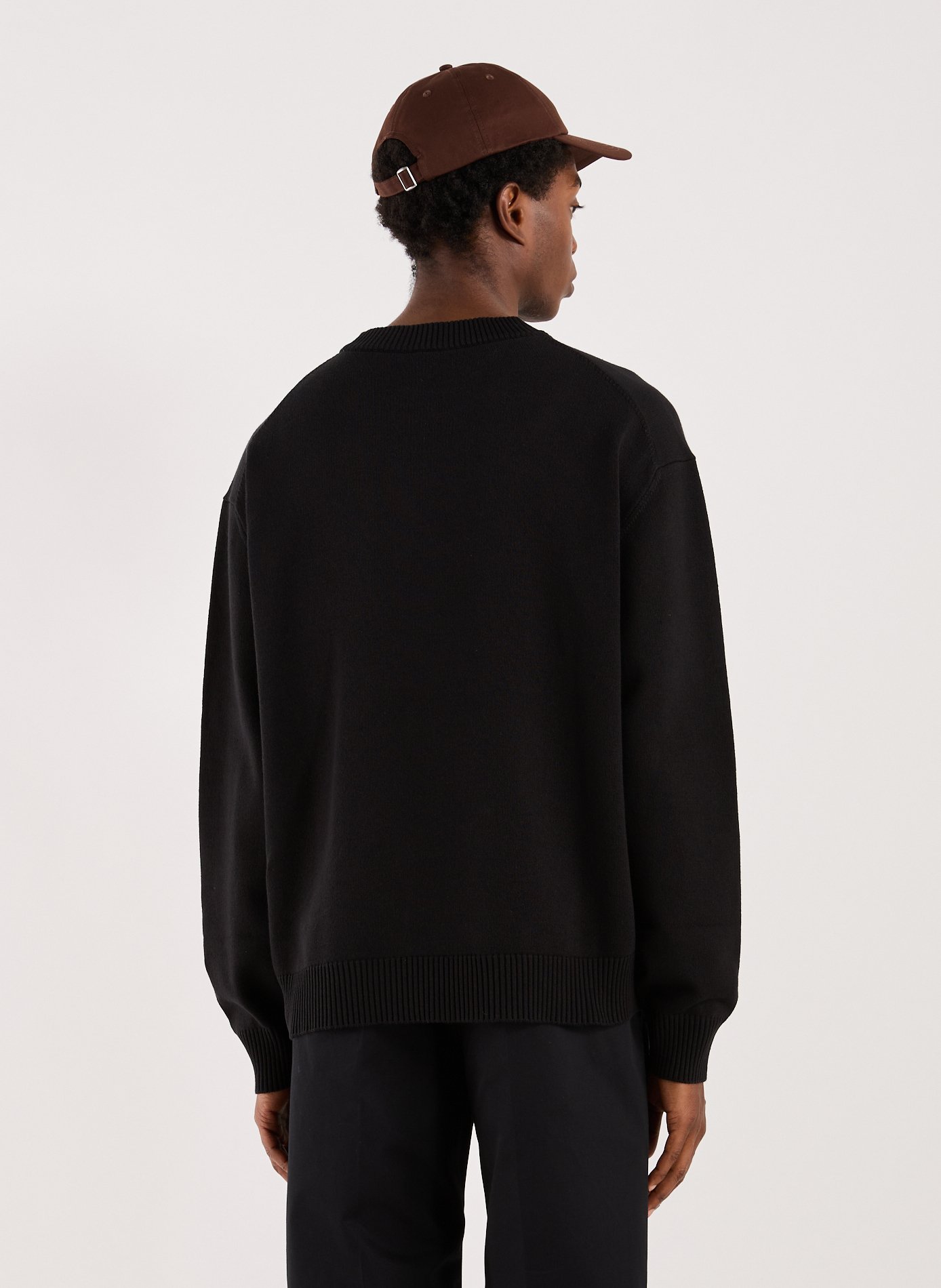 Cotton cap SELECTED Brown