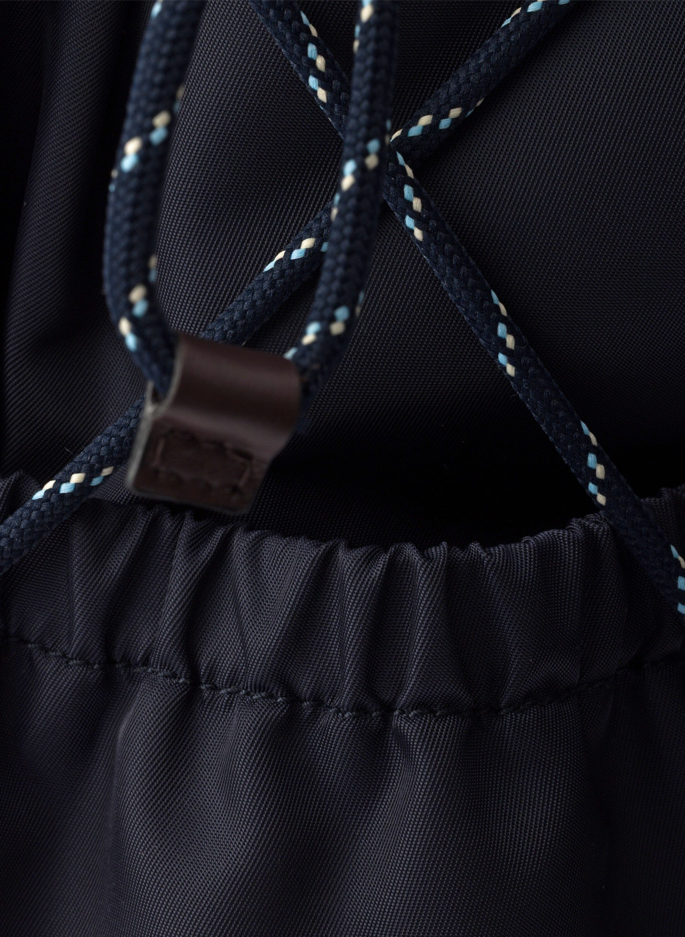 Sac à dos prada speedrock en re-nylon et cuir PRADA Bleu