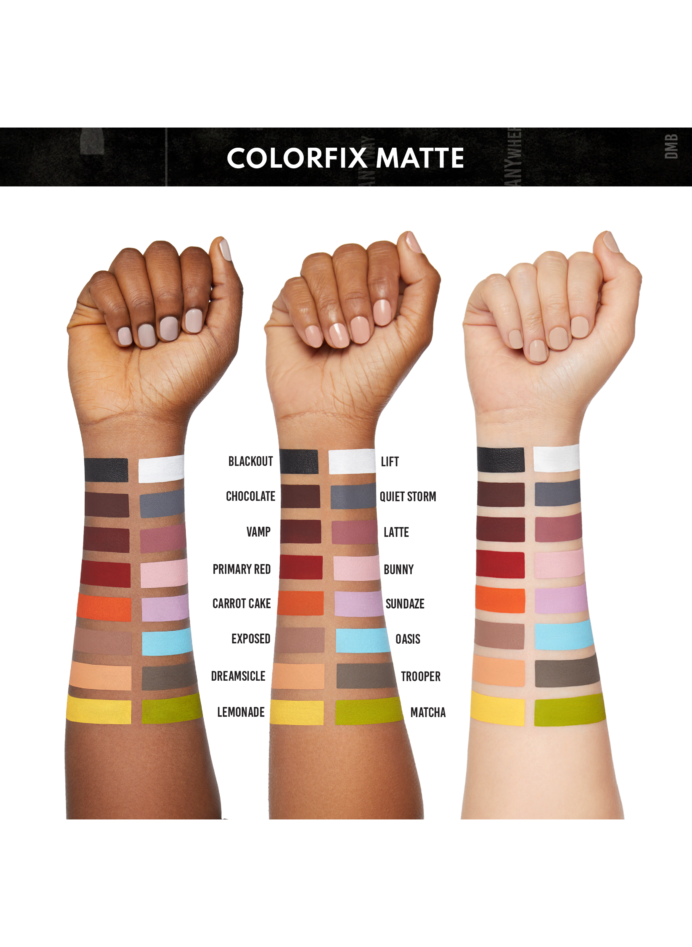 Colorfix Matte DANESSA MYRICKS Brownie
