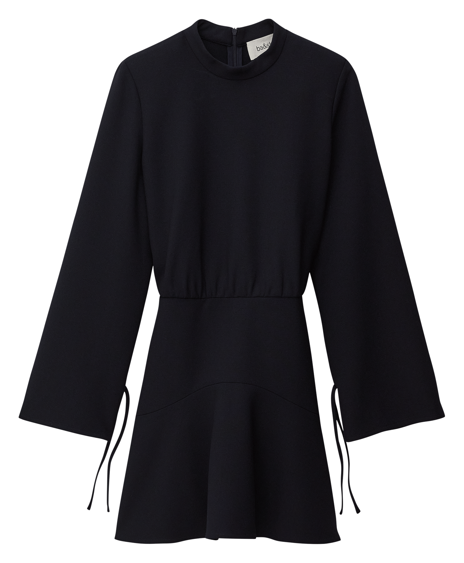 Robe courte col rond ilana BA&SH Bleu