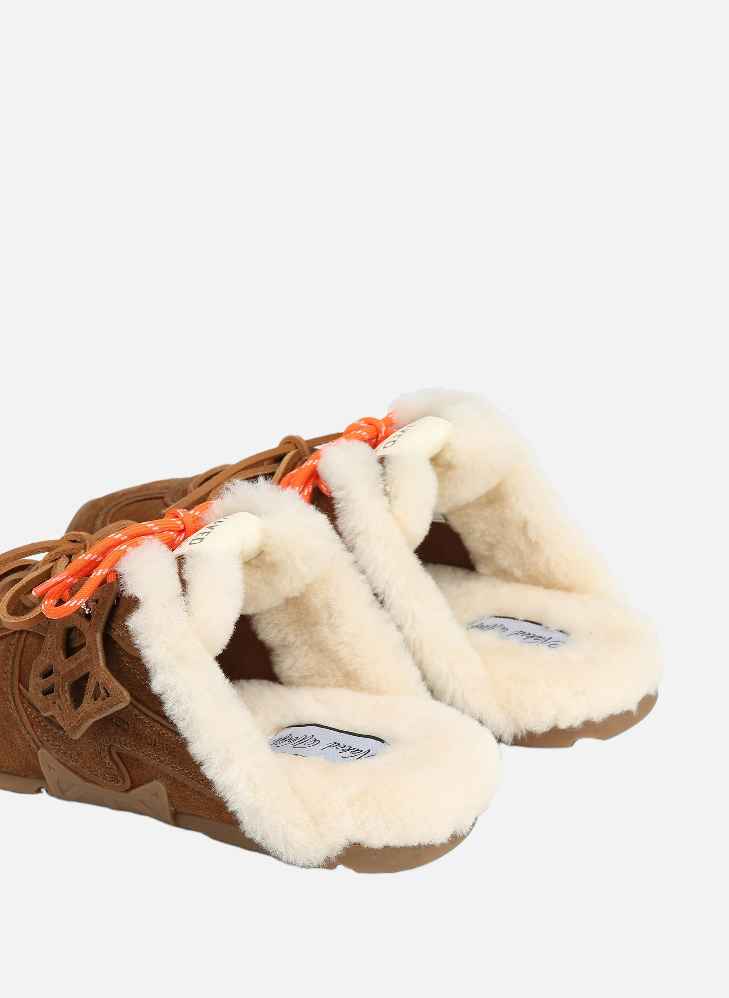 Mules arc NAKED WOLFE Marron