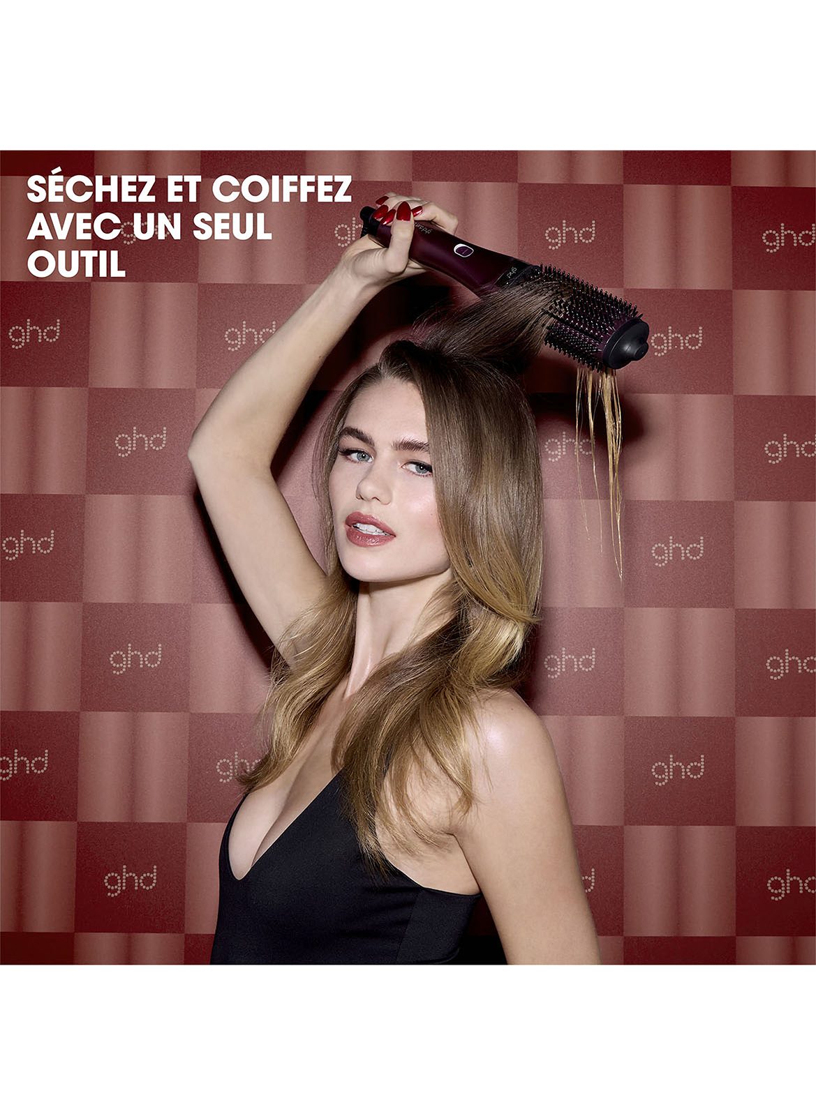 Coffret Deluxe Brosse Soufflante 2-en-1 ghd Duet Blowdry - Collection GHD Cherry Chic GHD No color