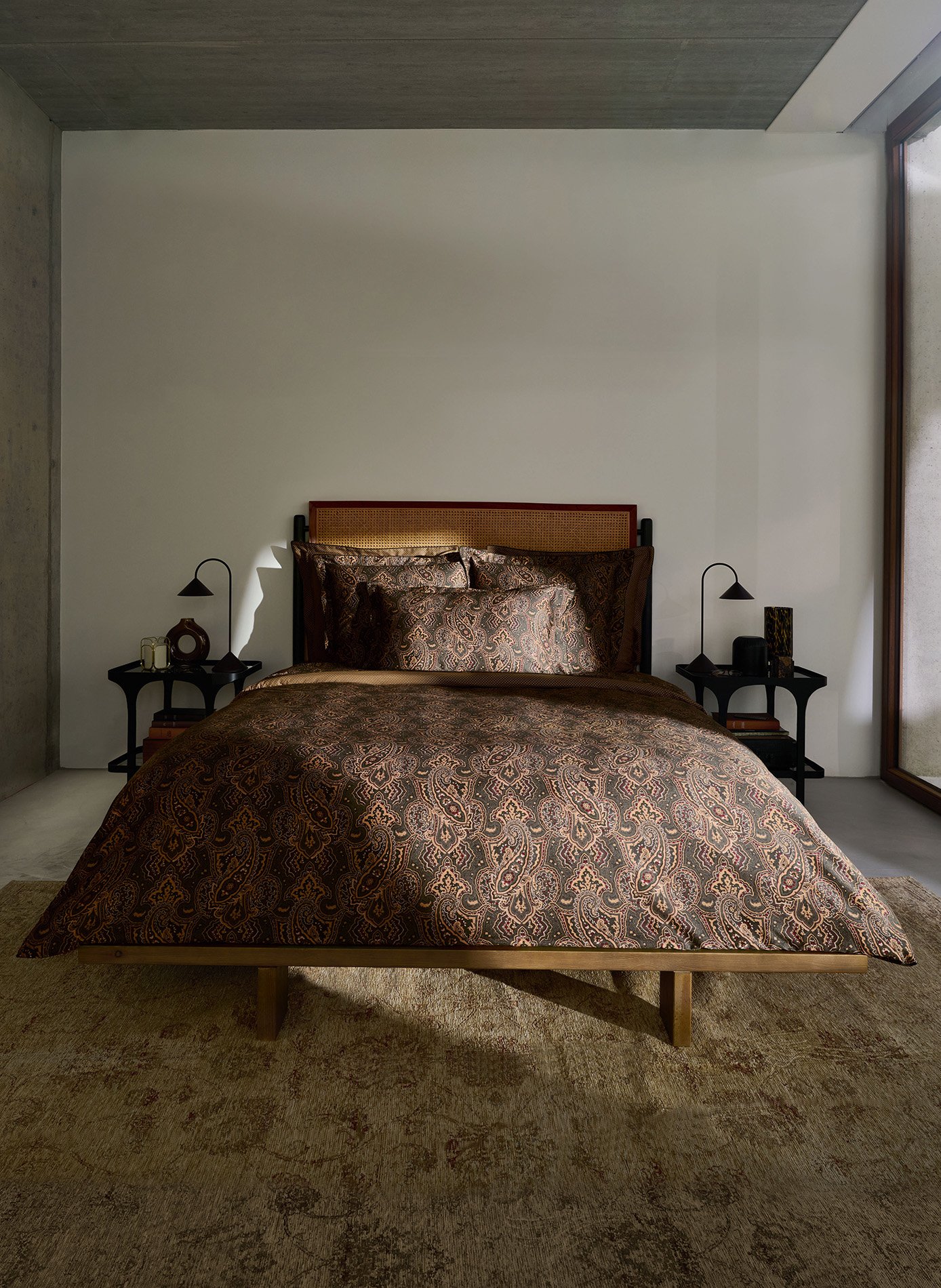 Drap housse esthète ANNE DE SOLENE Marron