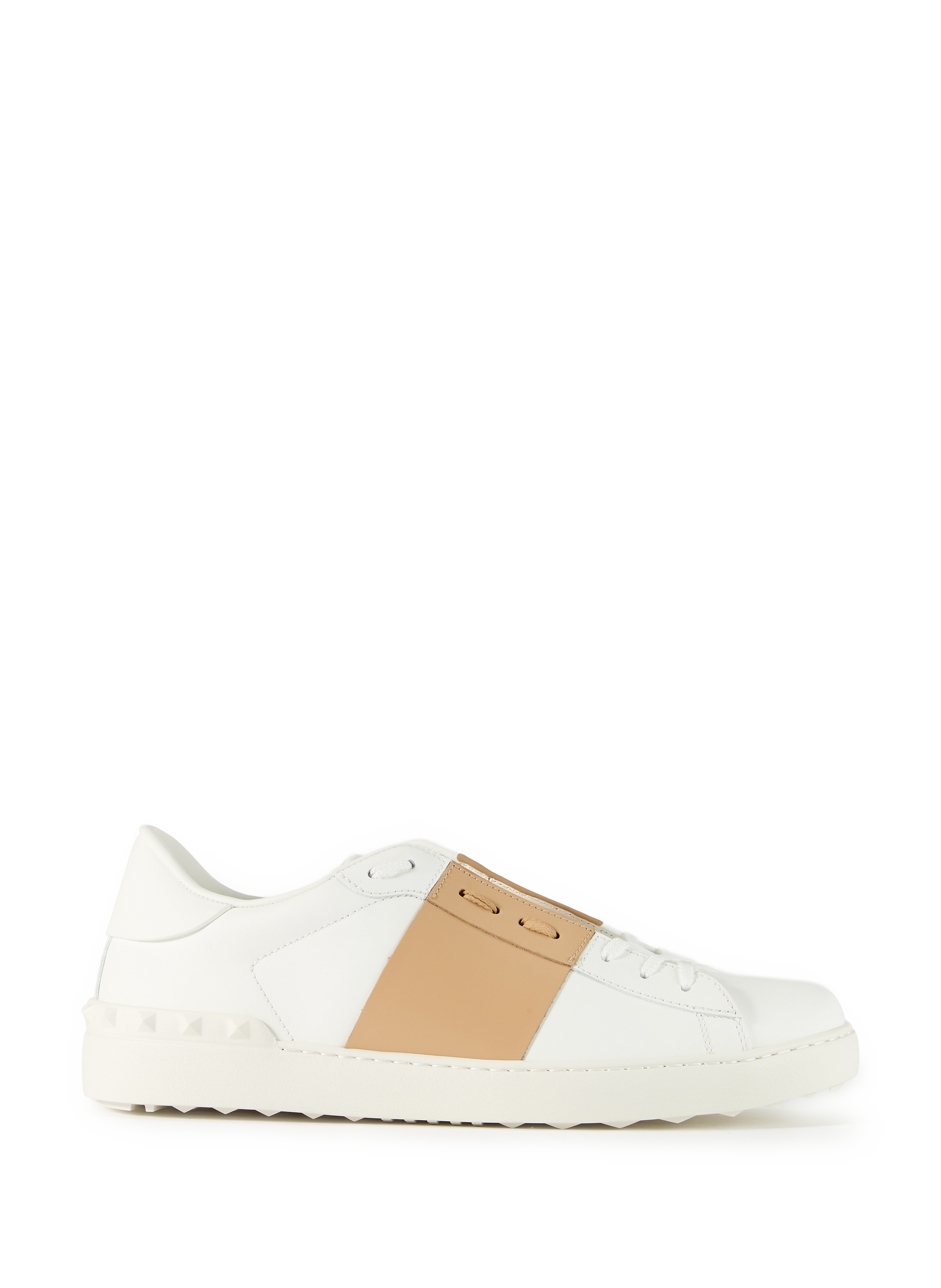 Leather sneakers VALENTINO White