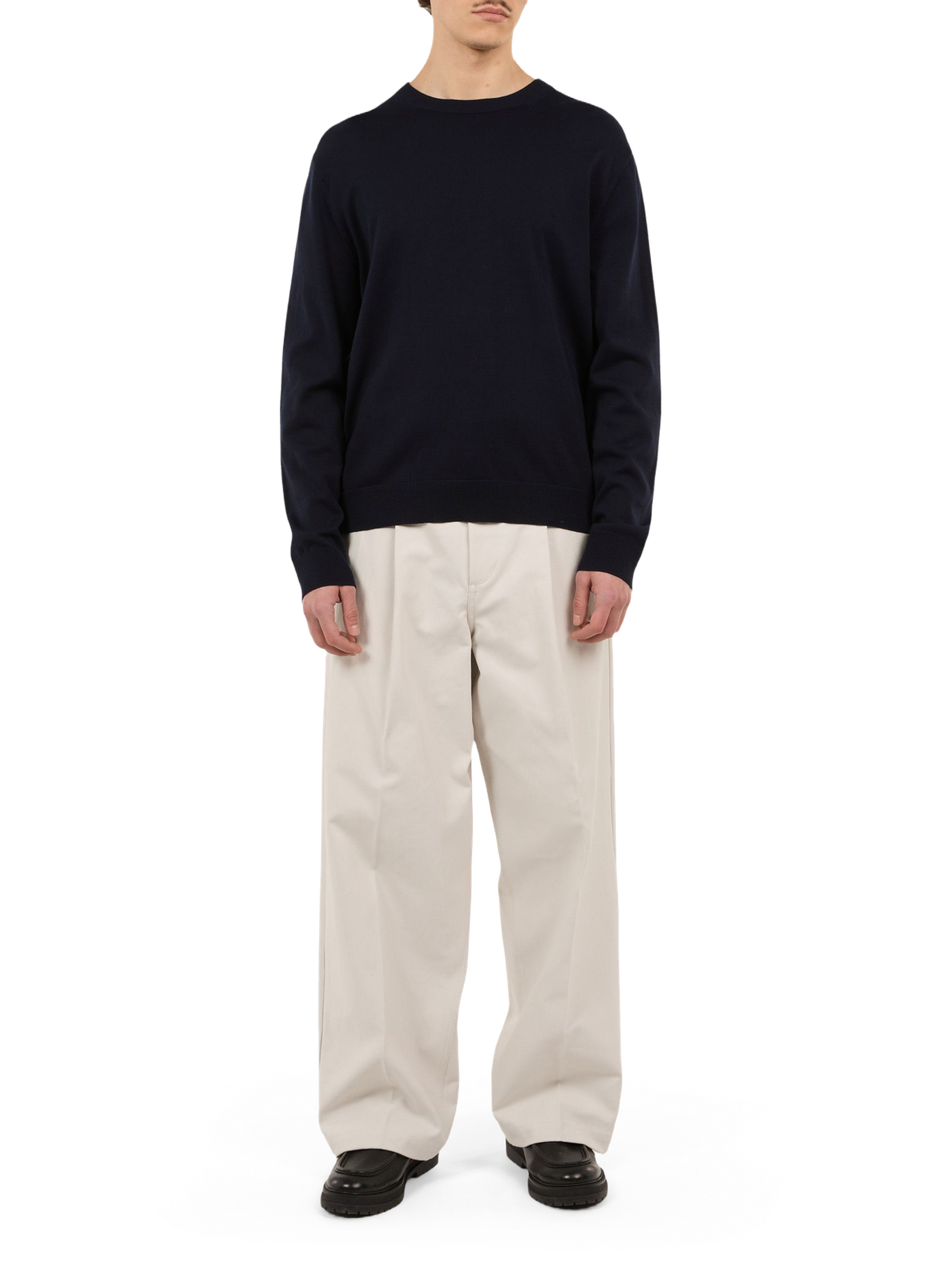 Pull hott en coton SAISON 1865 Bleu