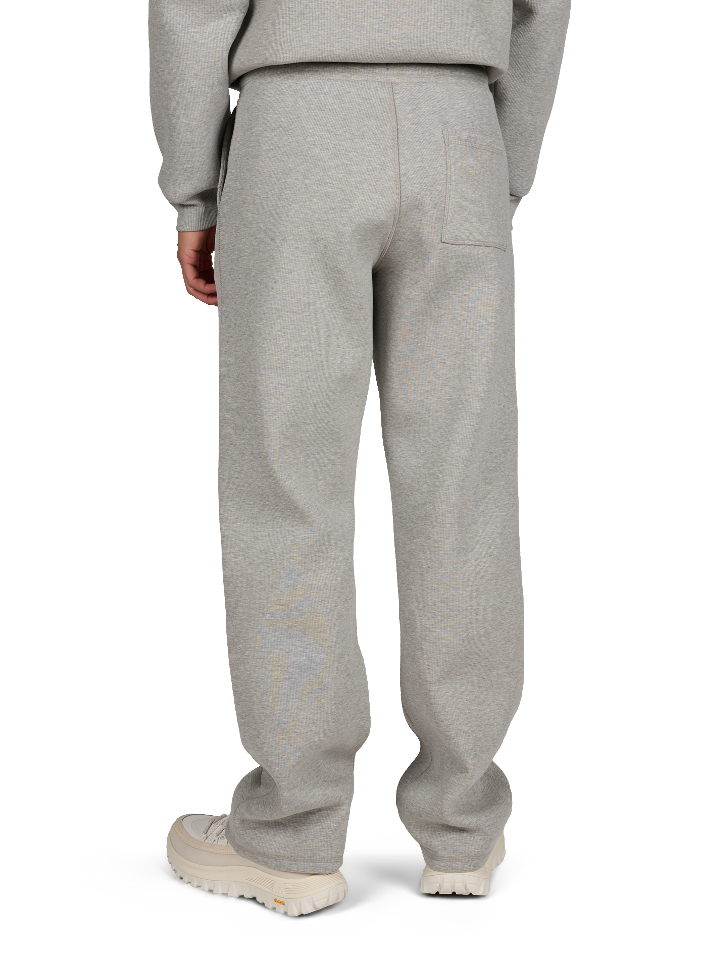Jogging pants with embroidered logo in blended cotton DAILY PAPER Grey