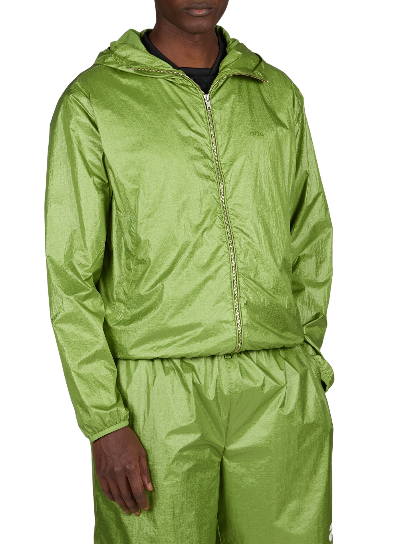 Veste matelassée à capuche ARTE ANTWERP Kaki