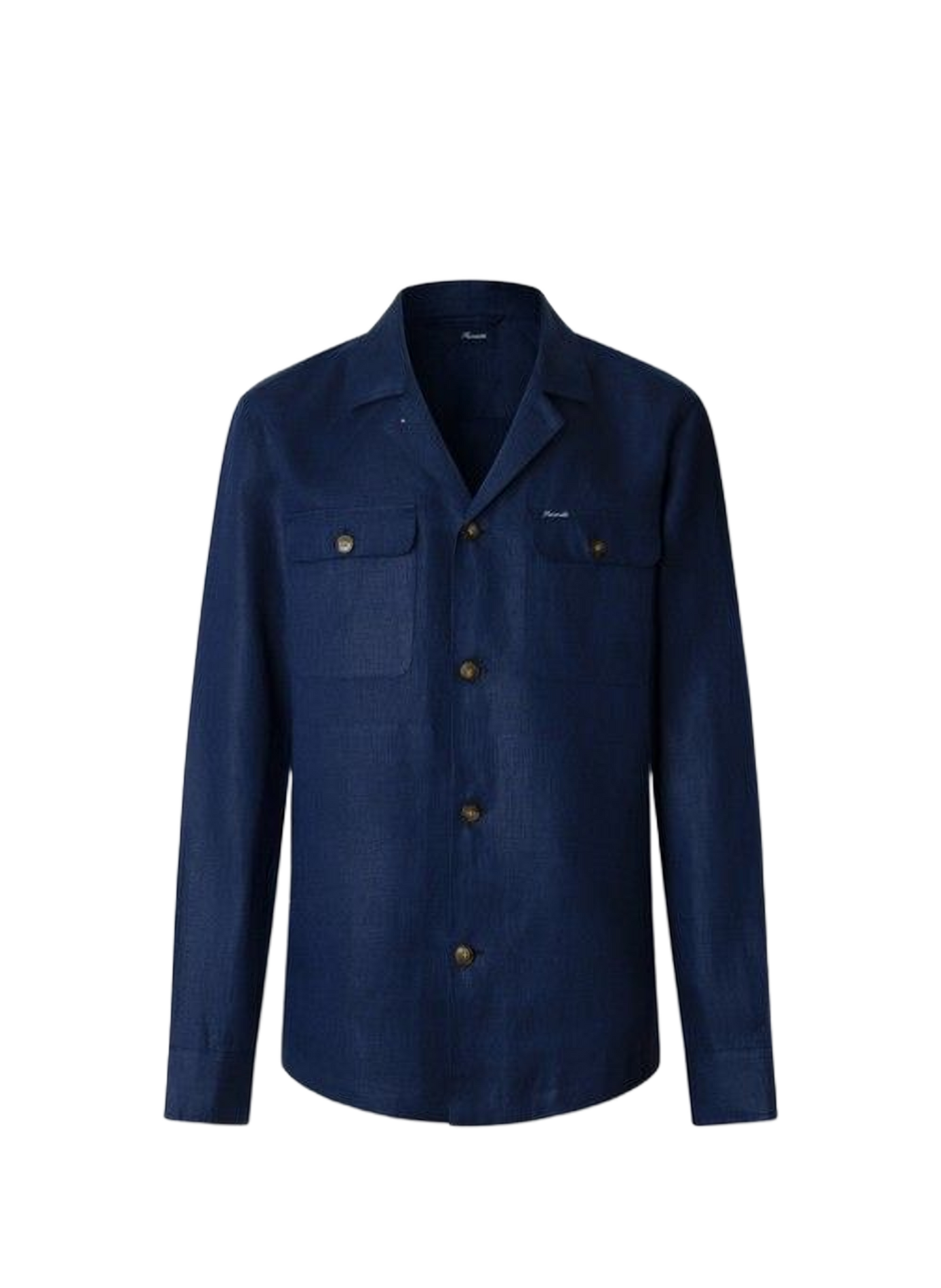 Linen shirt  FACONNABLE Blue