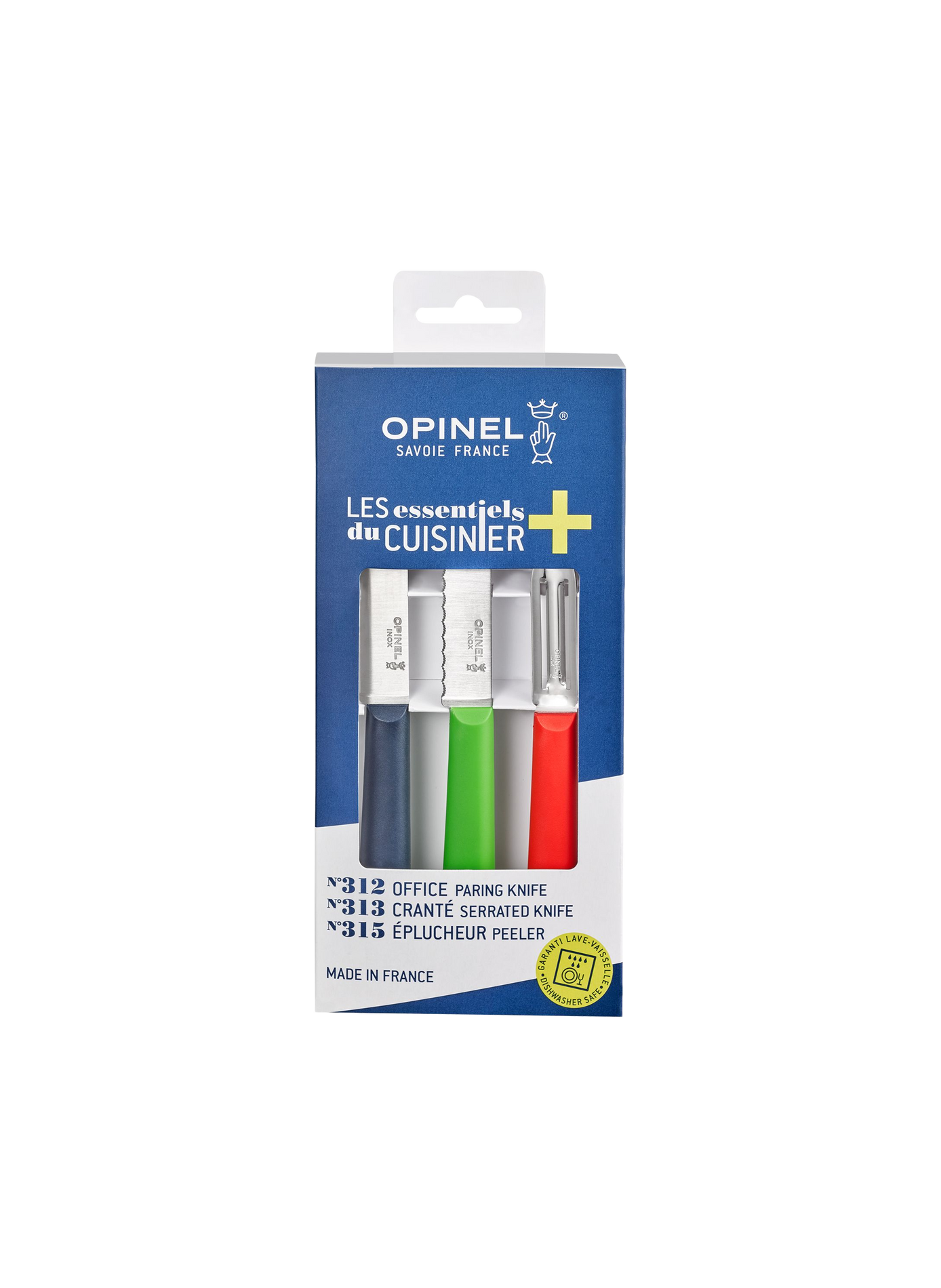 Coffret de 3 couteaux Les Essentiels OPINEL Multicolore
