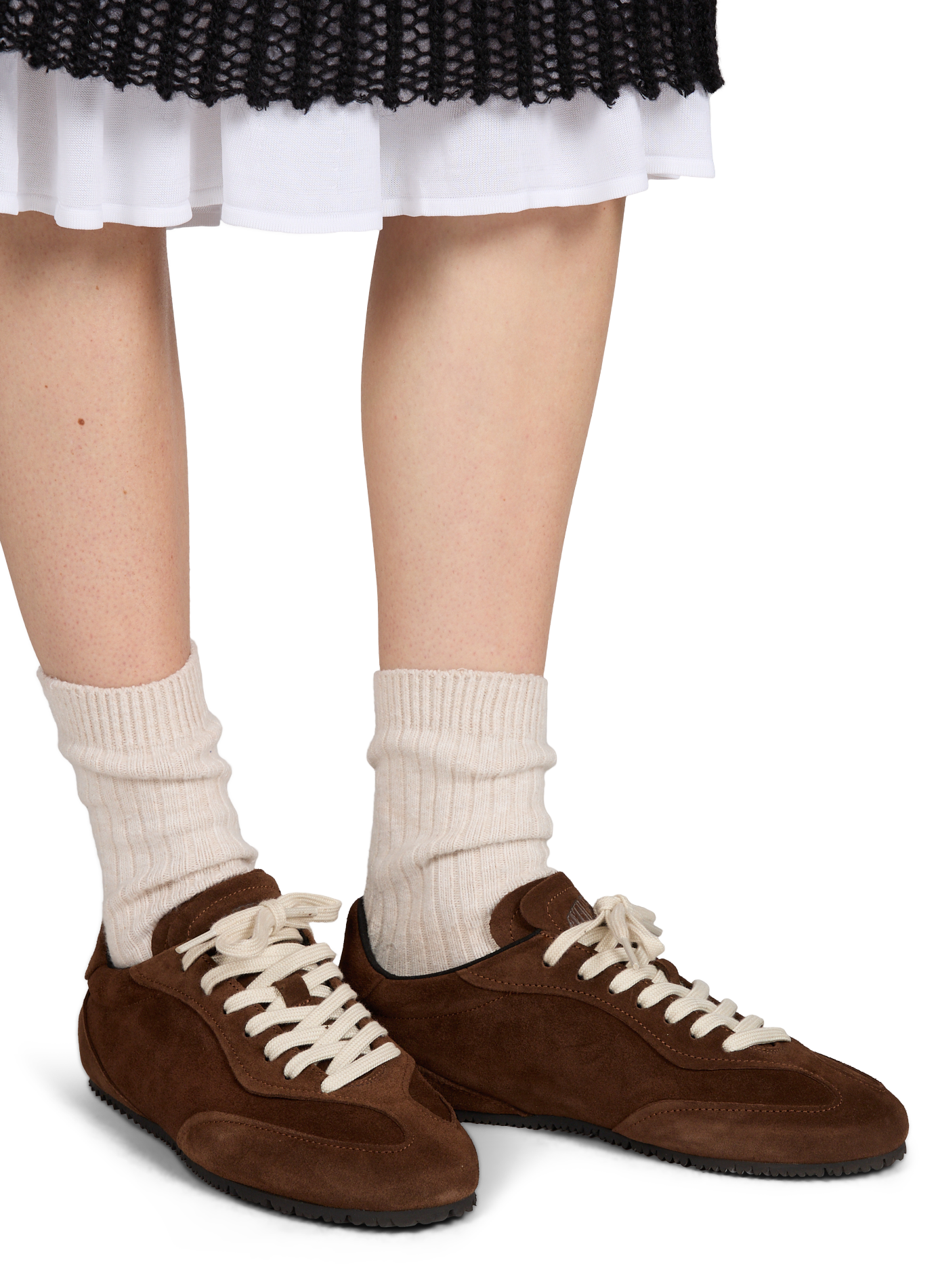 Niedrige Sneaker Daze Runner aus Leder AXEL ARIGATO Braun
