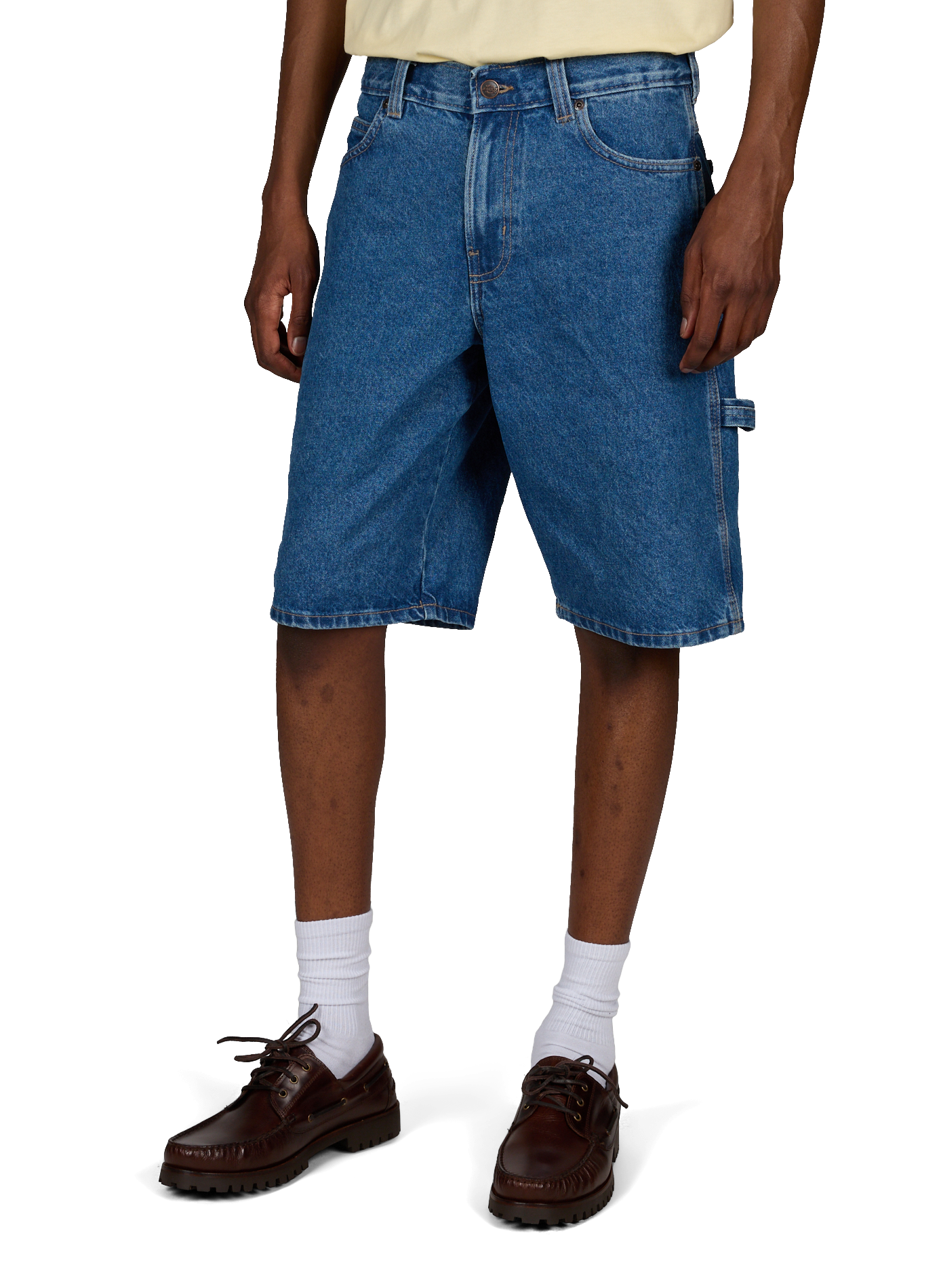 Short charpentier en coton DICKIES Bleu