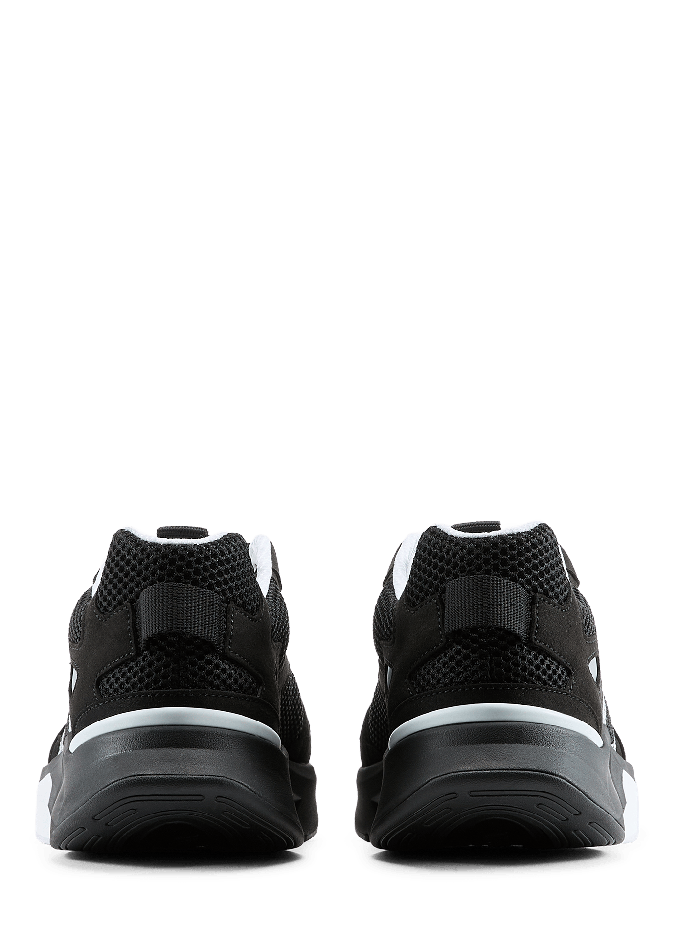 Low-top mesh sneakers VALENTINO Black