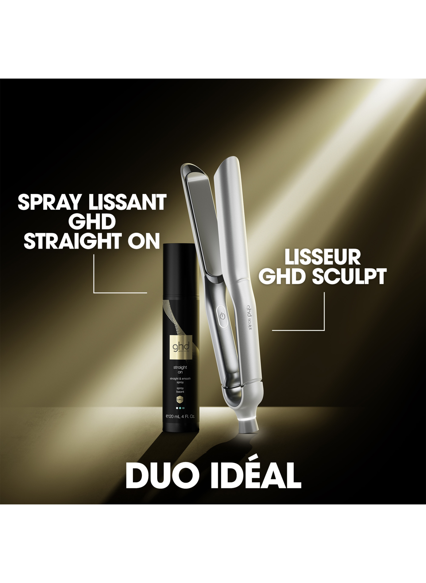 Lisseur GHD Sculp GHD Blanc