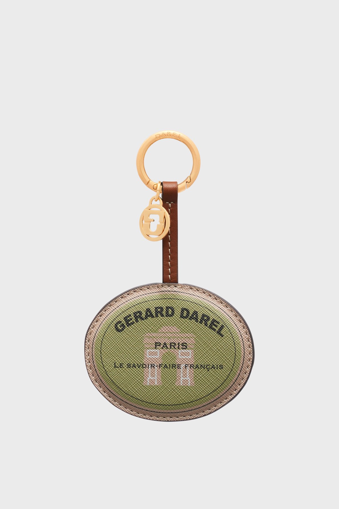 Charm en toile enduite et cuir - allure GERARD DAREL Multicolore