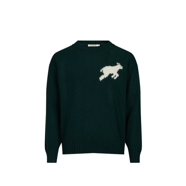 Pull col rond droit en laine Pull col rond droit en laine