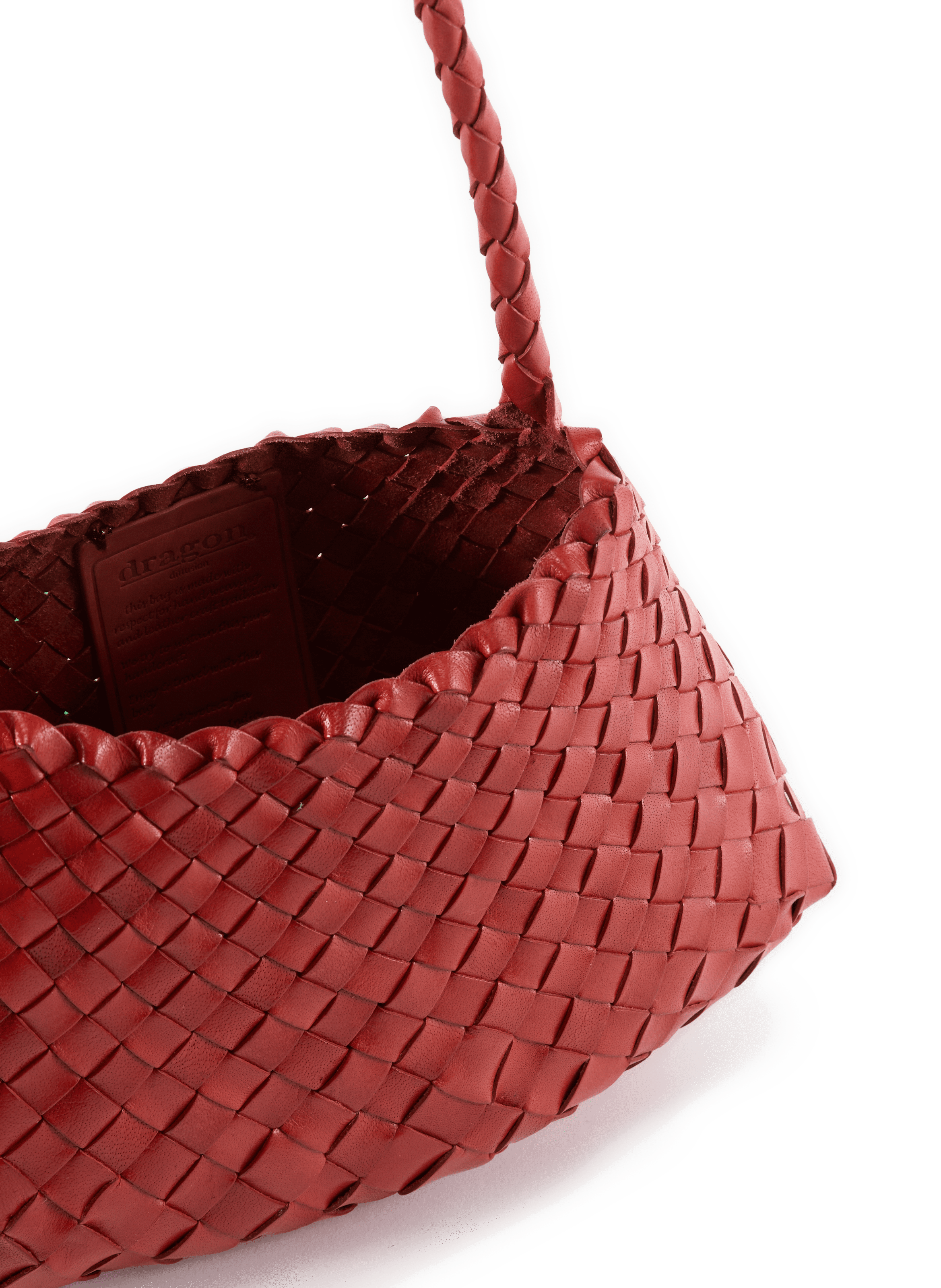Rosanna Lederhandtasche | Rot DRAGON DIFFUSION Damen