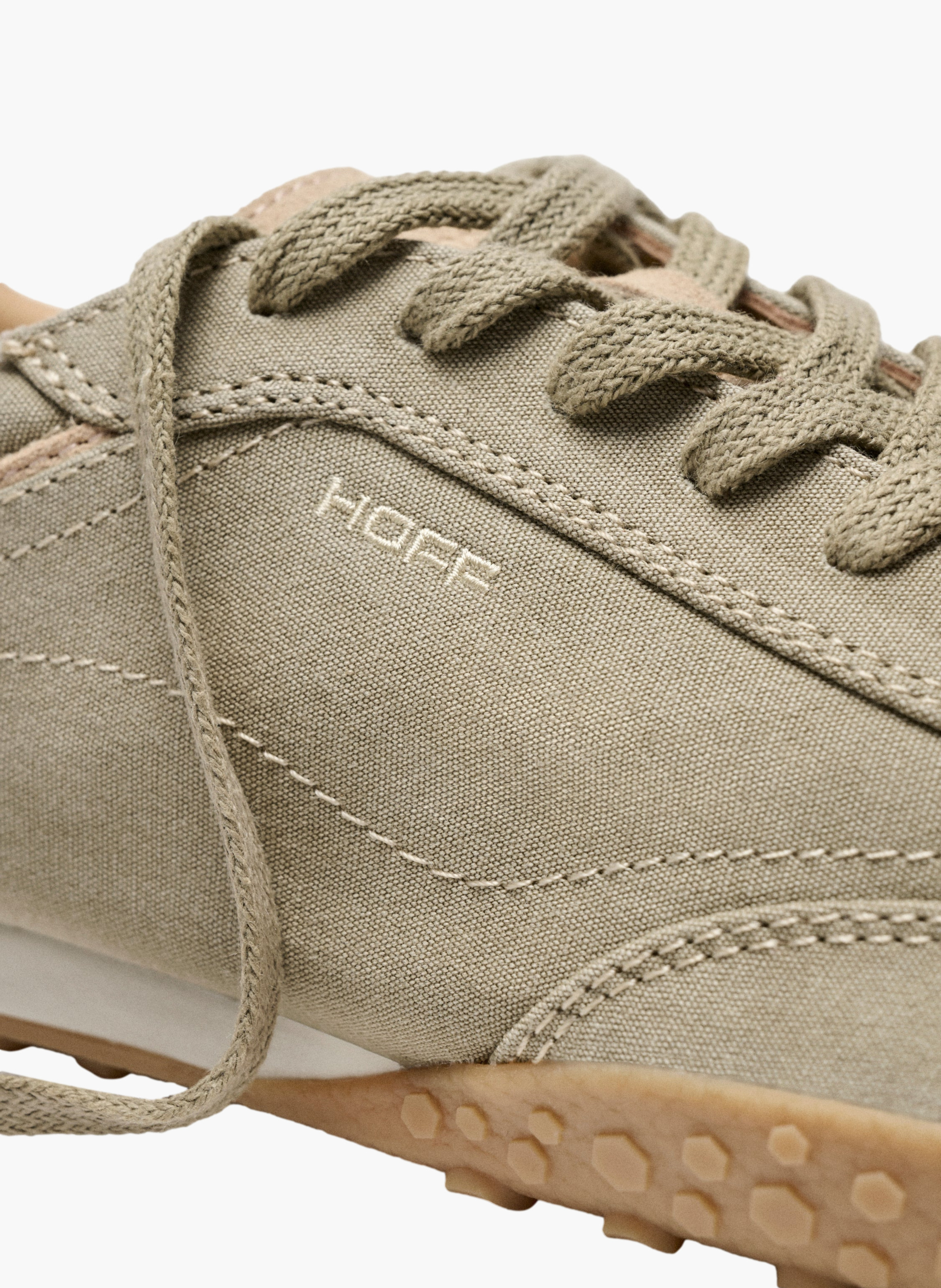 Hoff baskets décontractées bridge canvas khaki HOFF Kaki