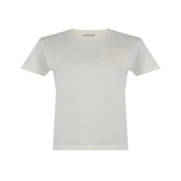 Moncler Cotton T-shirt In Grey