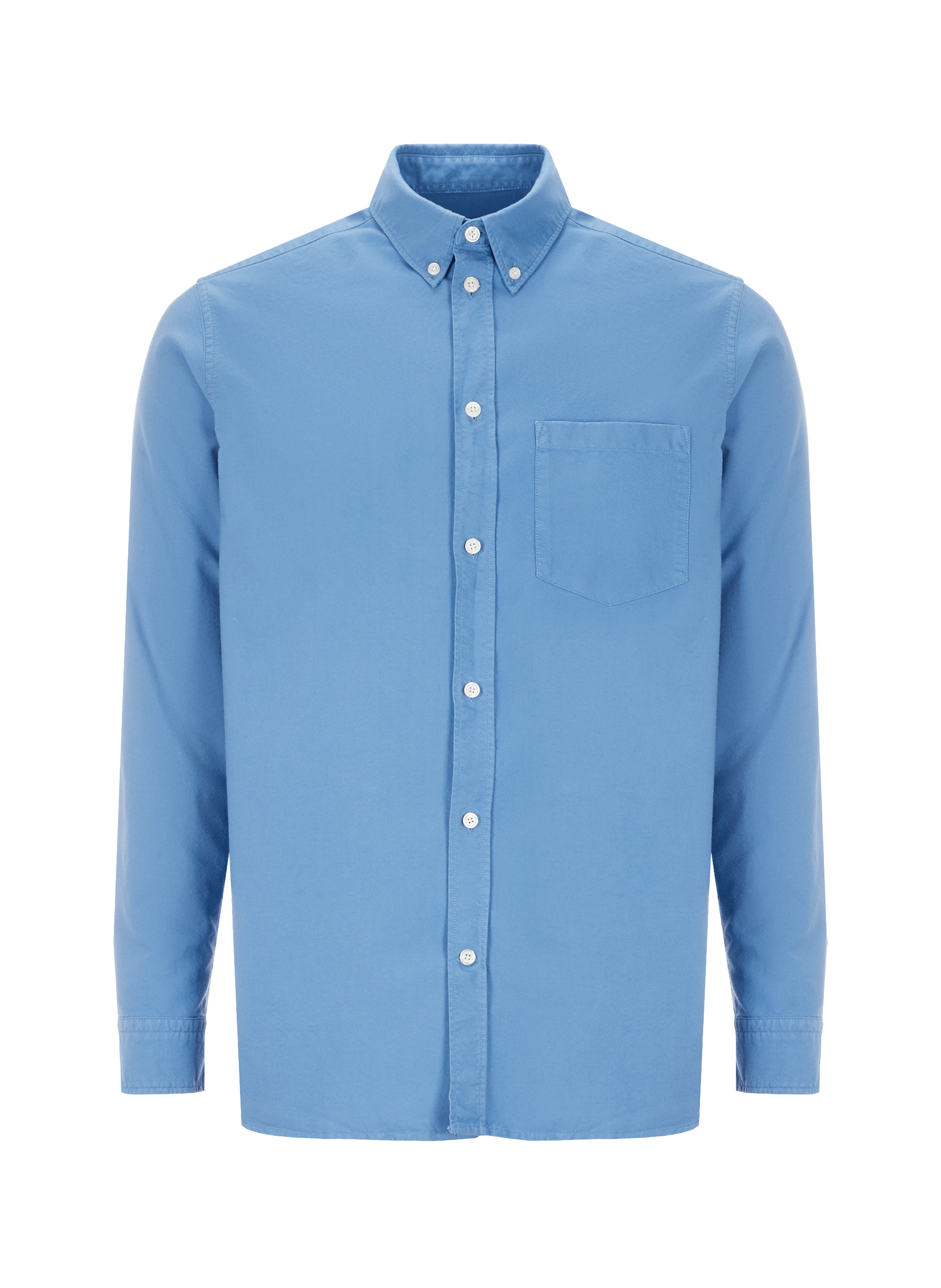 Chemise Amen en coton SAISON 1865 Bleu