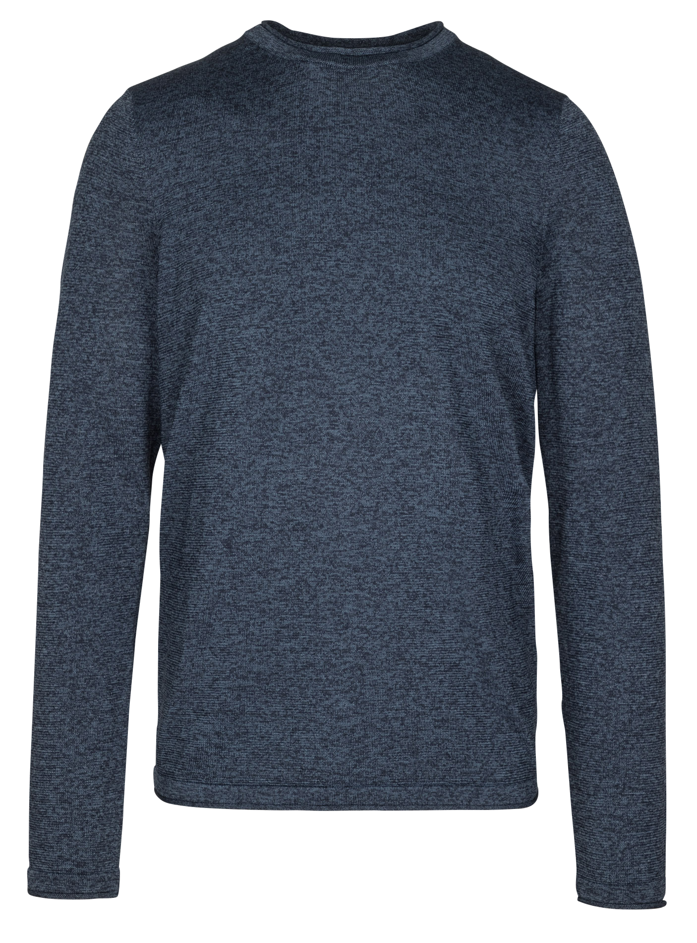 Pull droit en maille IKKS Bleu