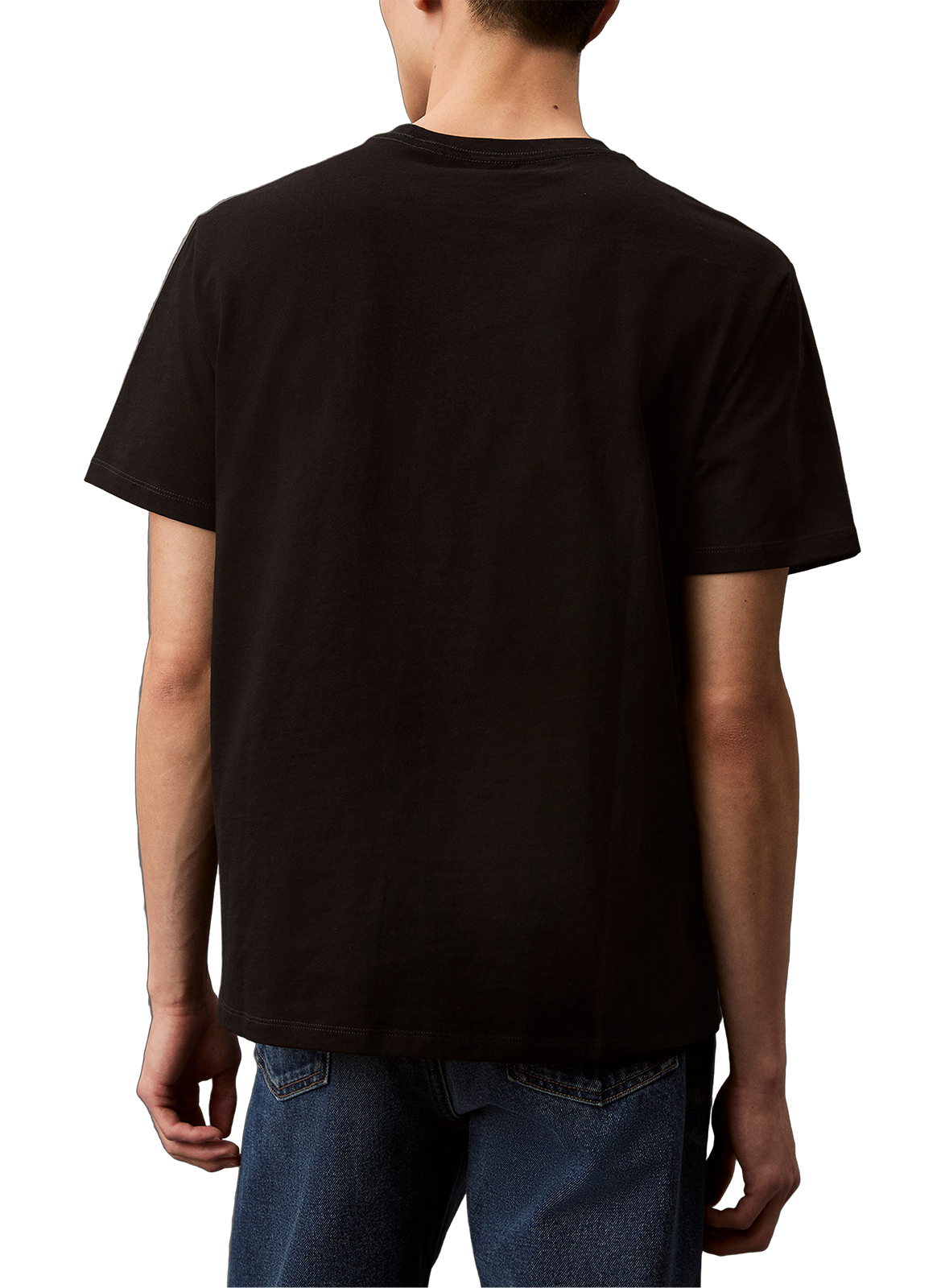 Cotton Logo T-shirt CALVIN KLEIN Black