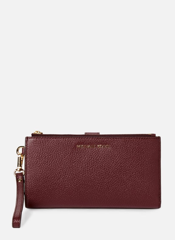 Portefeuille Jet Set en cuir Rouge by MICHAEL KORS MICHAEL KORS Portefeuille Jet Set en cuir Rouge