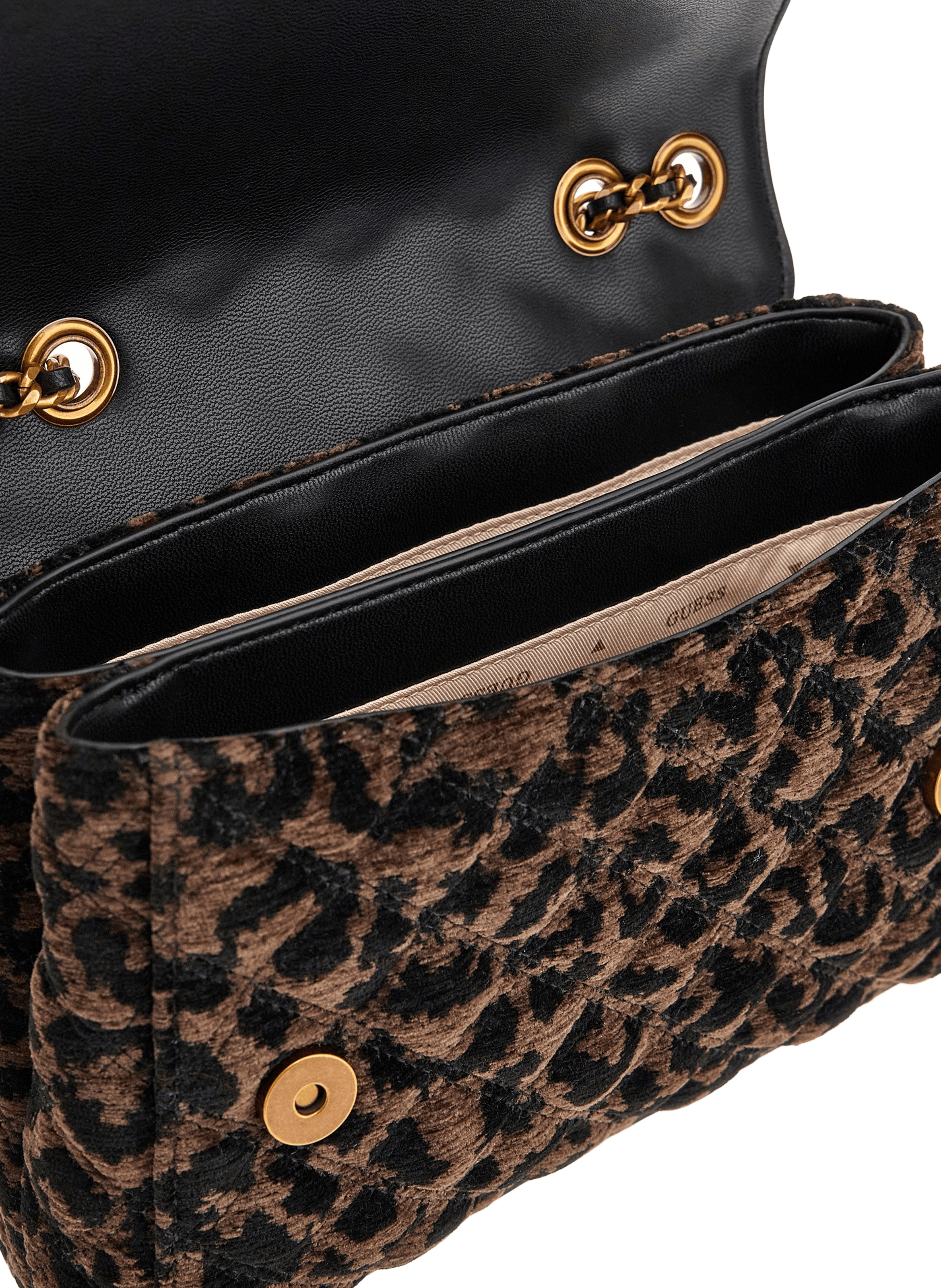 Sac à bandoulière en velours GUESS Multicolore