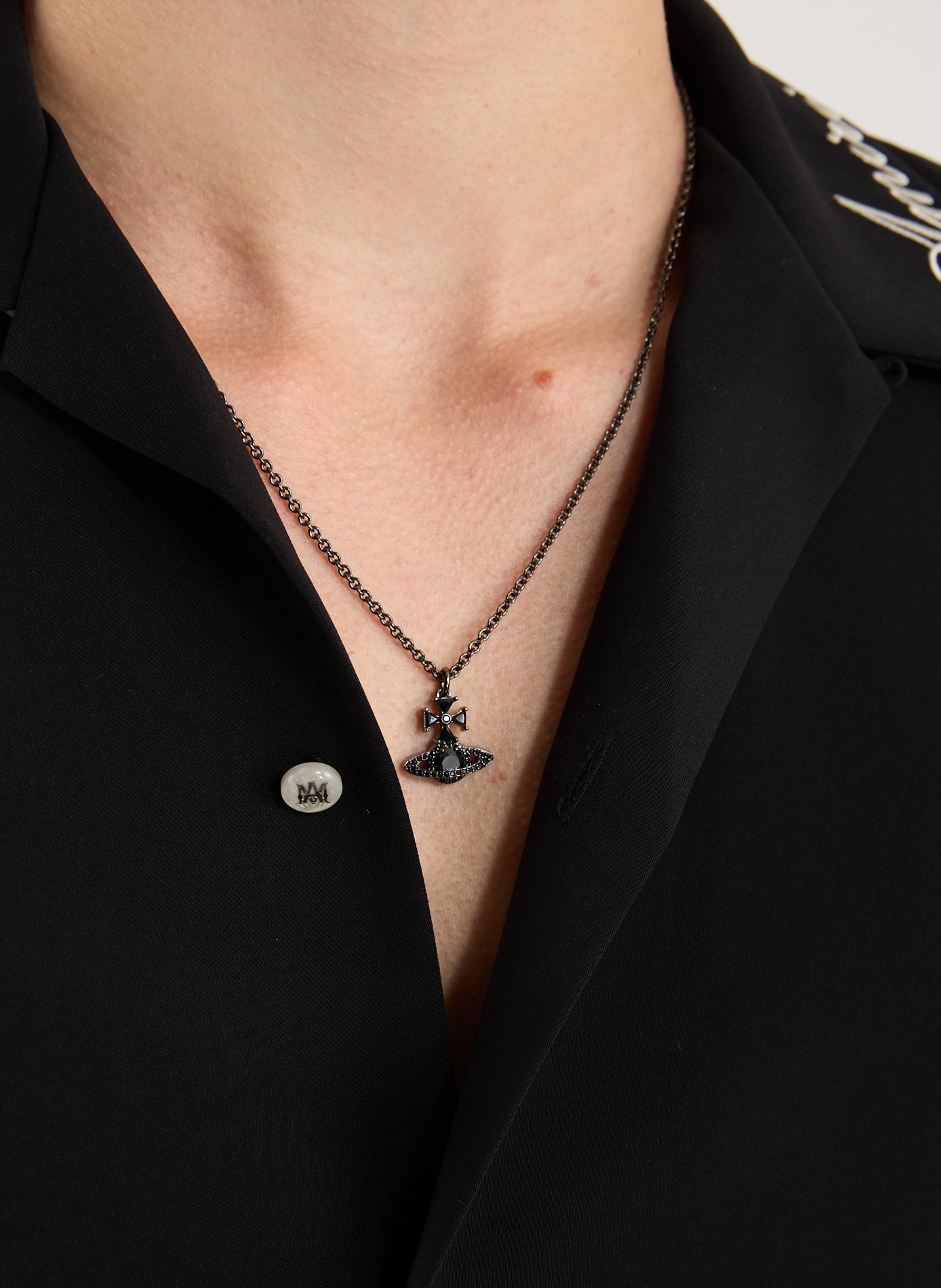 Milan Necklace VIVIENNE WESTWOOD Black