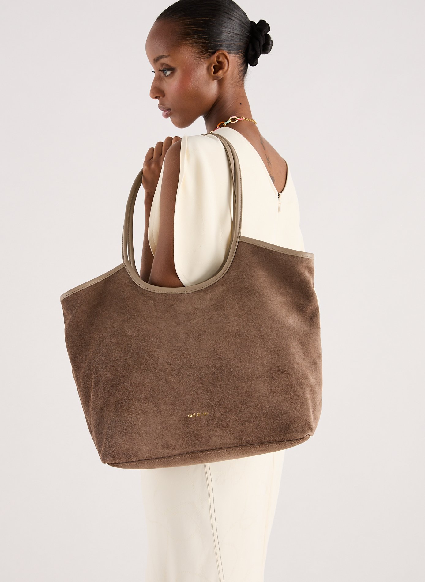 Sac cabas Milan NAT &amp; NIN Beige
