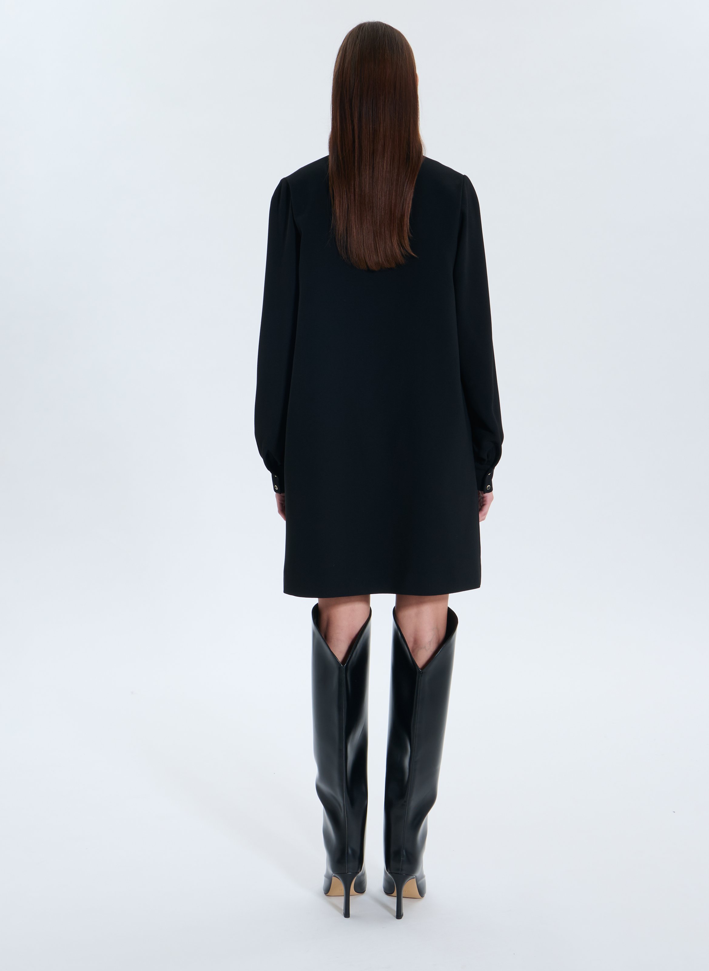 Robe droite rheala ZAPA Noir