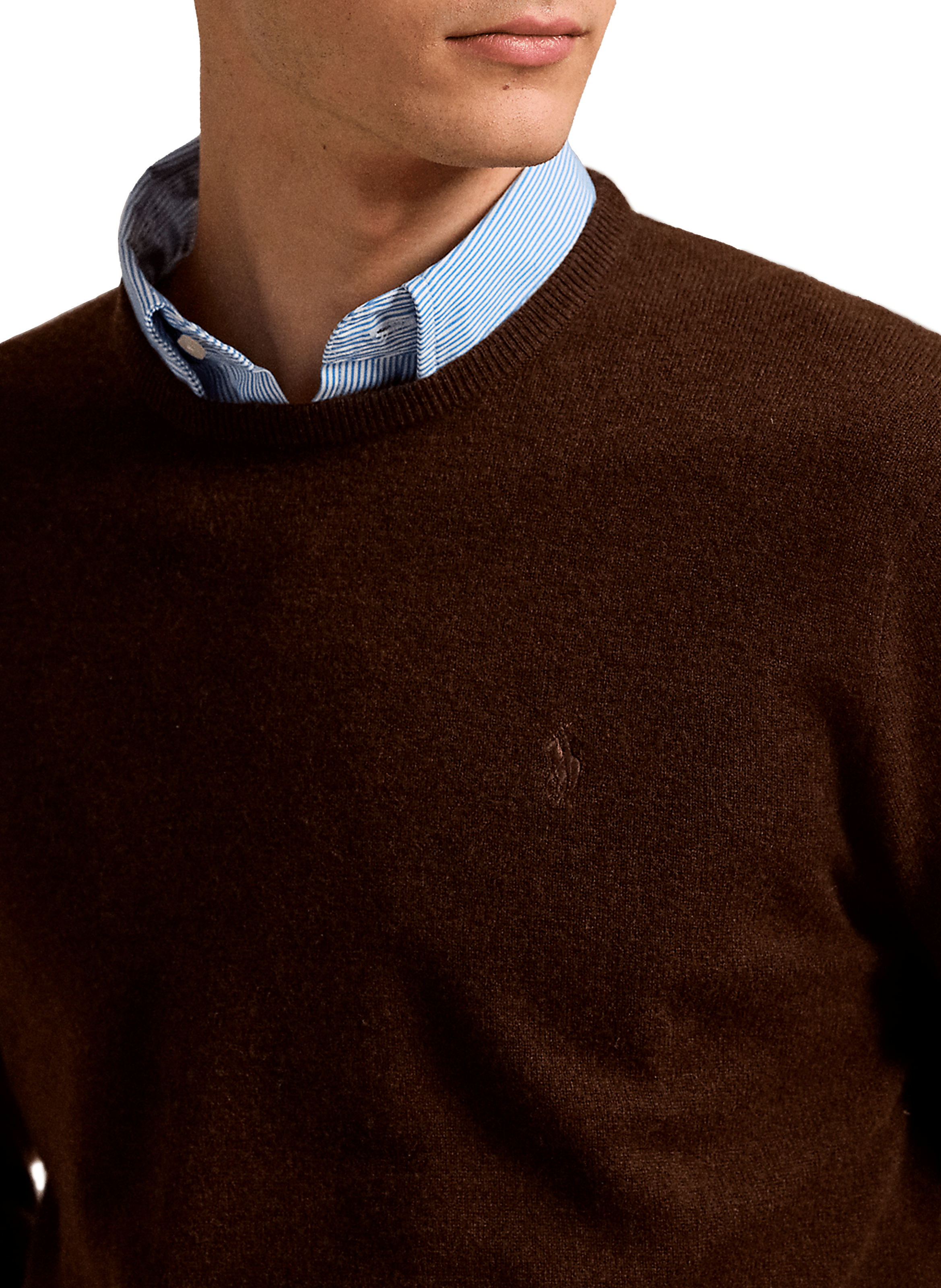  Round-neck wool jumper POLO RALPH LAUREN Beige