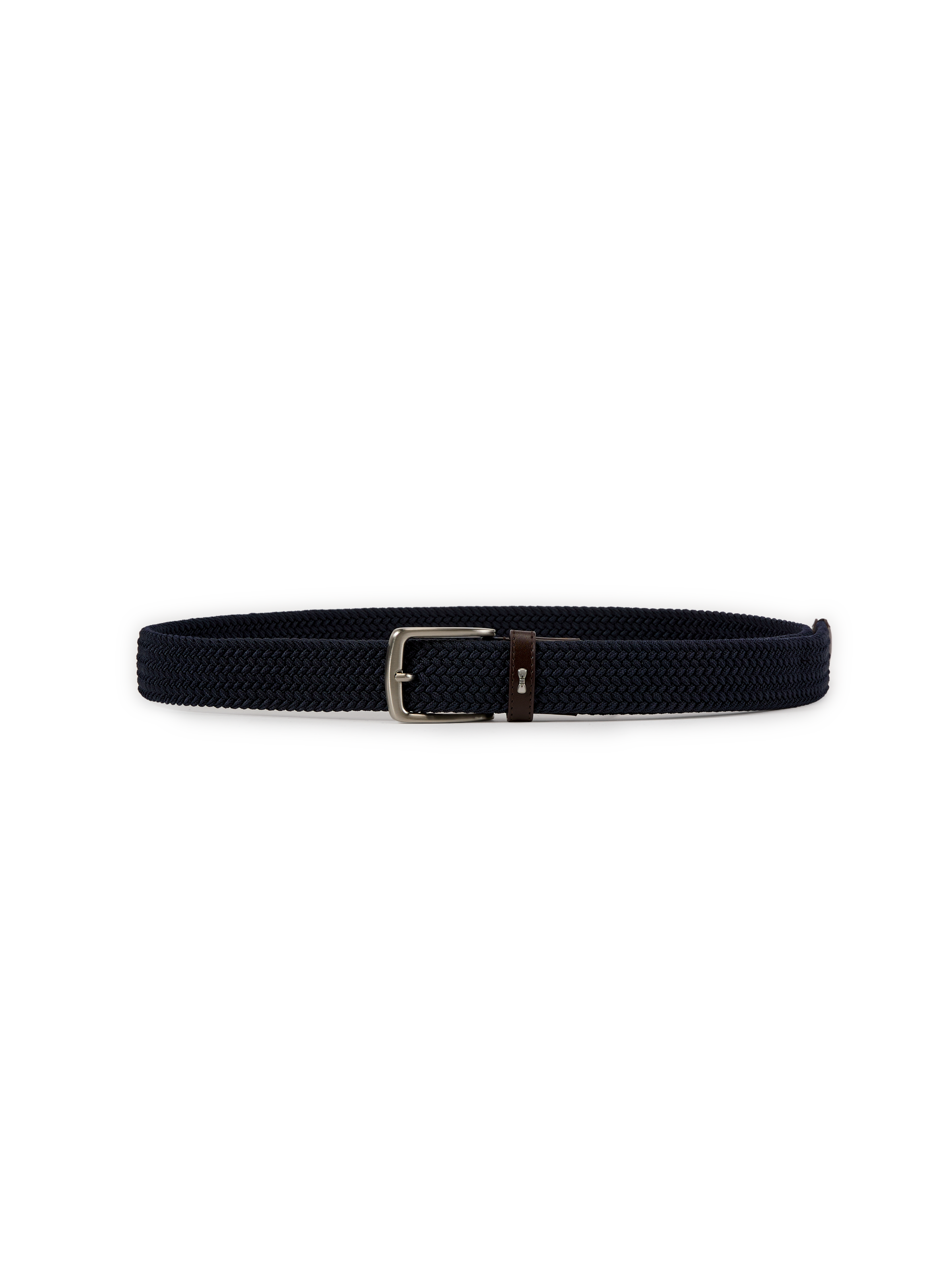 EDEN PARK Braided knit belt Blue