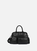 Sac à main bowling - soft vintage homme  Noir