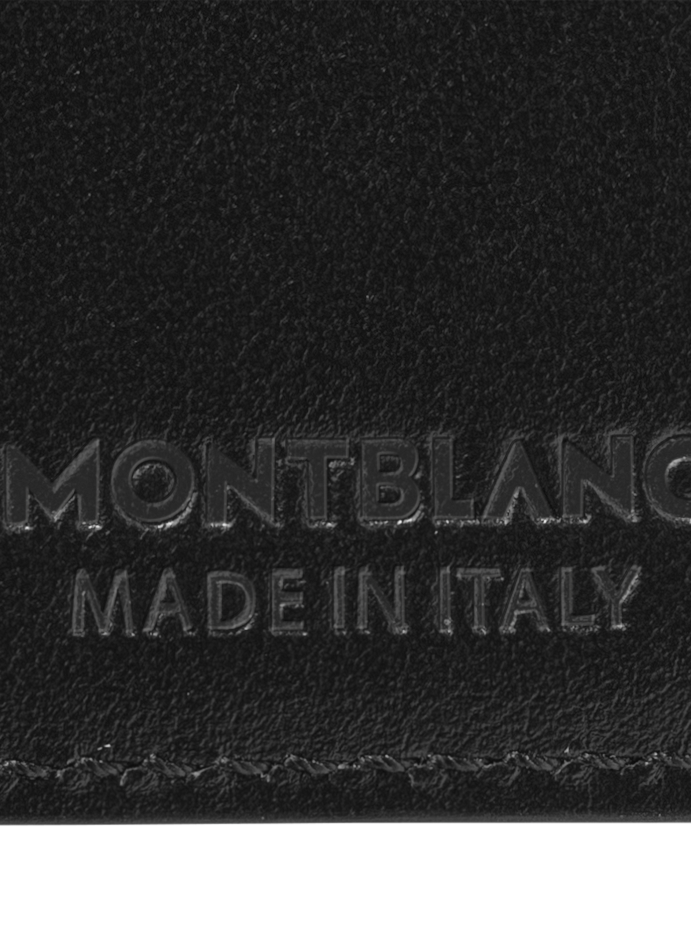  Leather wallet MONTBLANC Black
