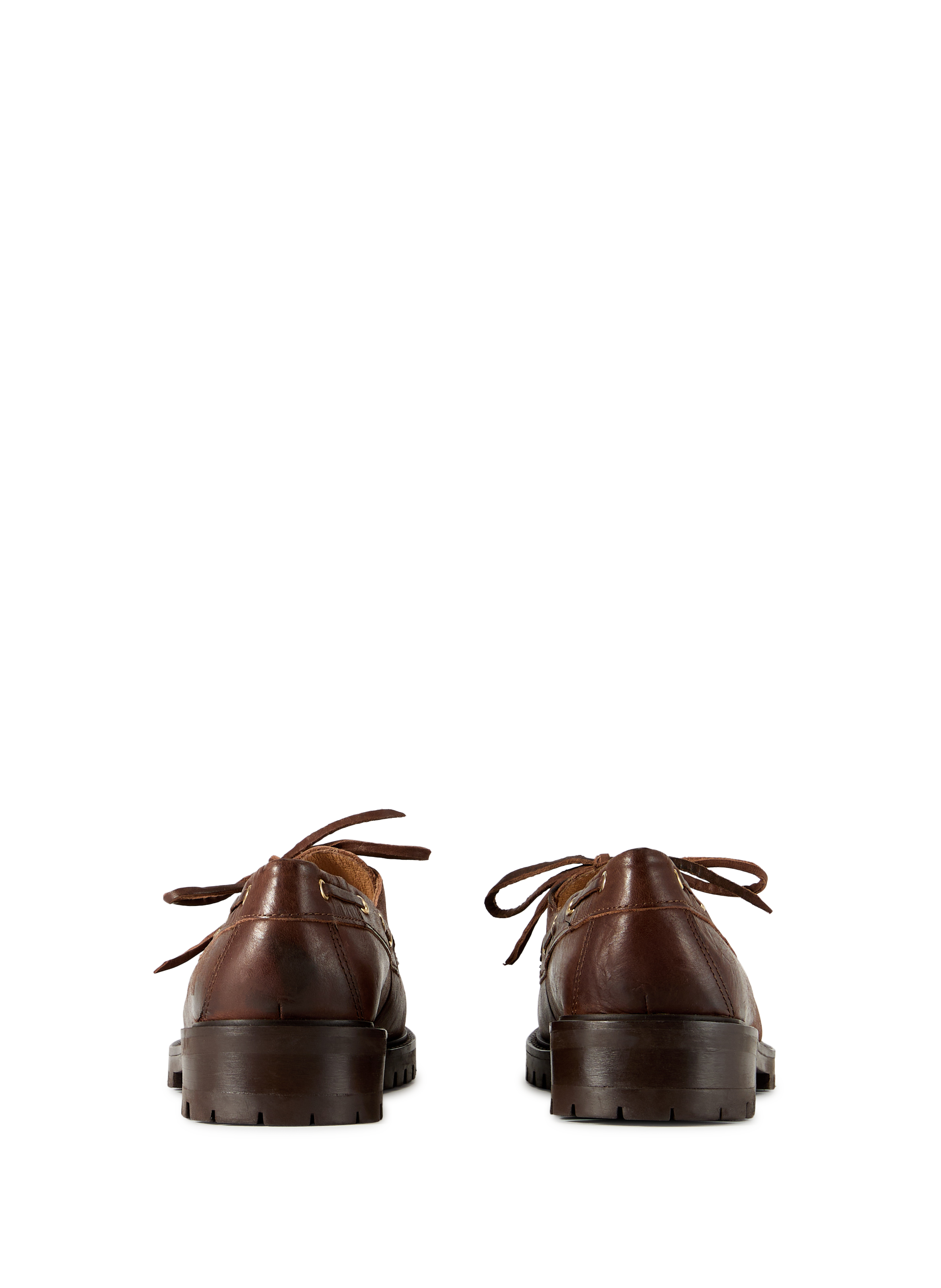 Chunky suede boat shoes SAISON 1865 Brown