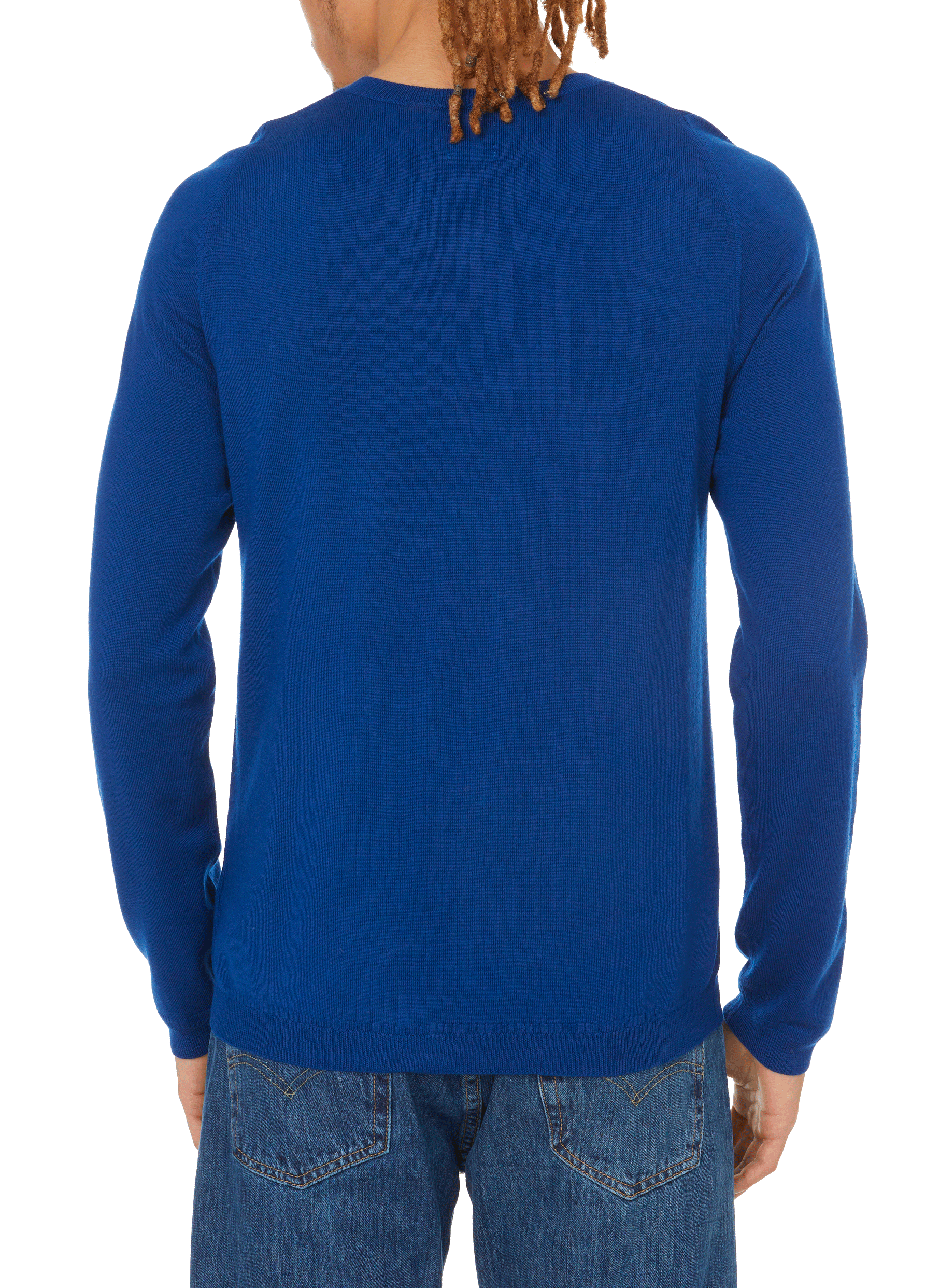 Pull en laine mérinos Flex AU PRINTEMPS PARIS Bleu