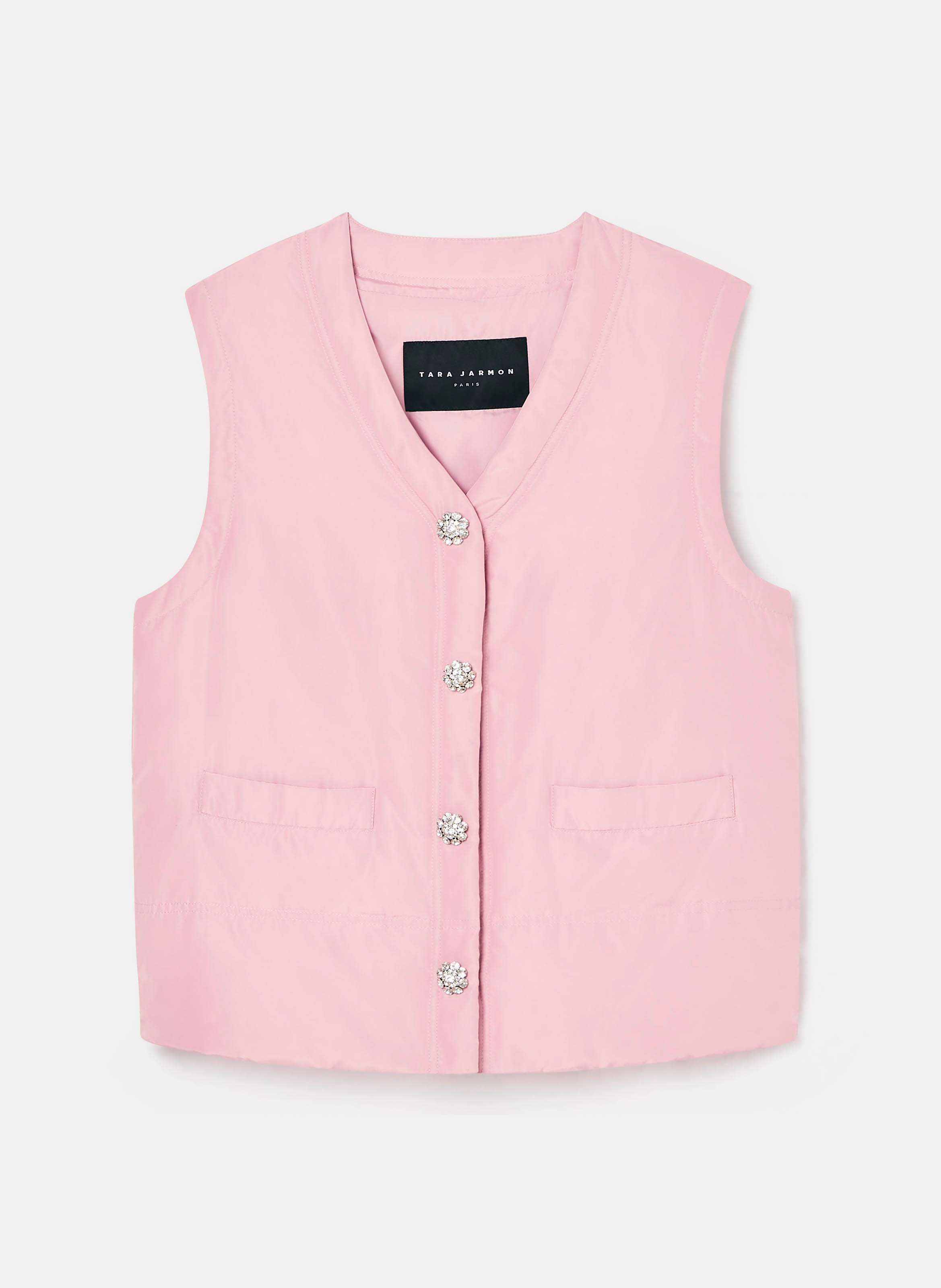 Doudoune dario TARA JARMON Rose